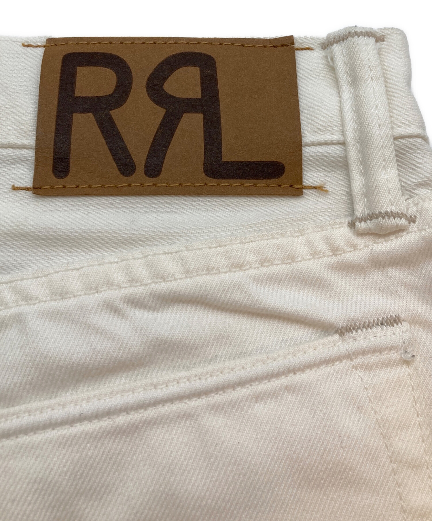 RRL. & Co. ホワイトデニムパンツ 30インチ 中古・古着通販】RRL (ダブルアールエル) デニムパンツ ホワイト