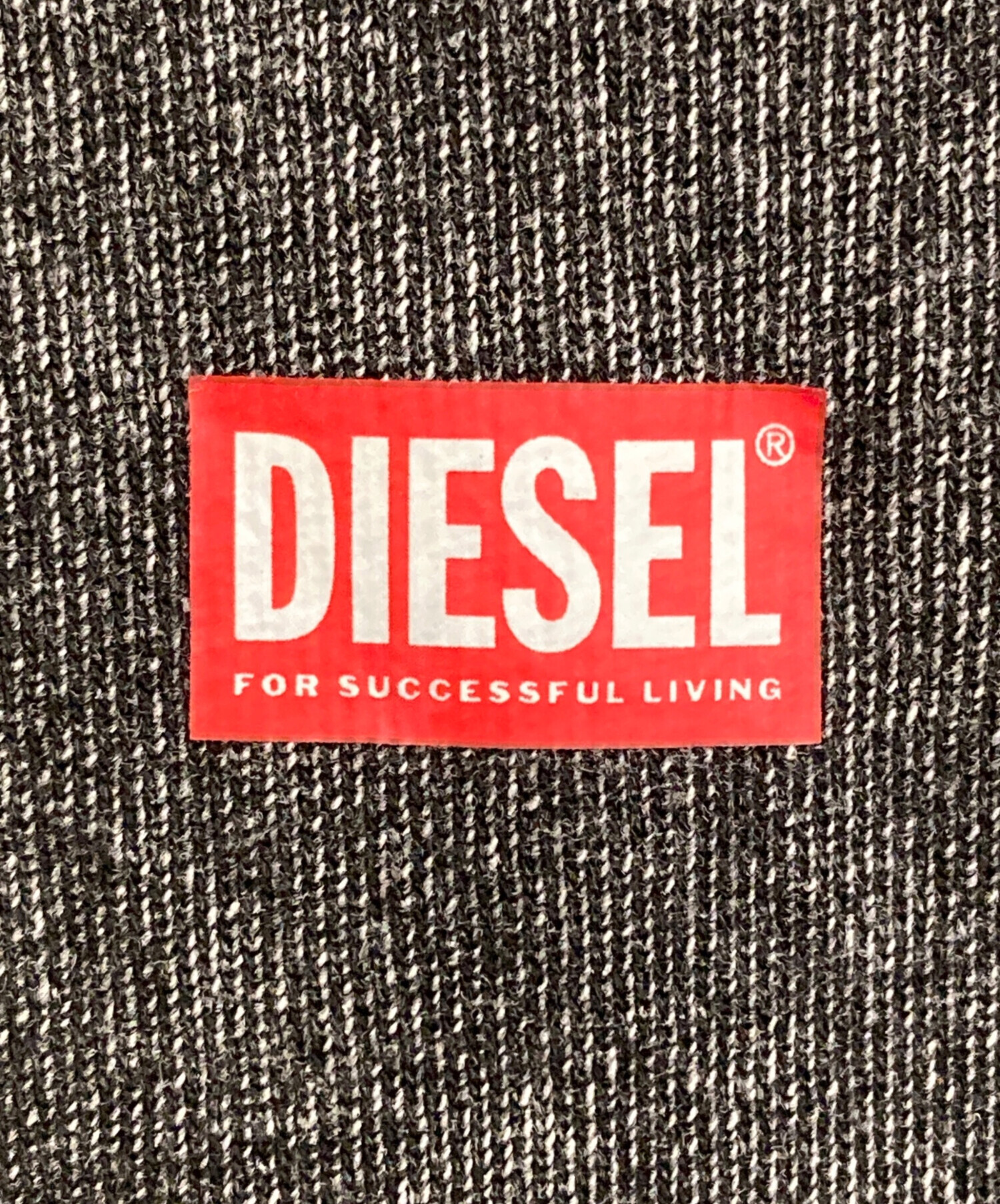 中古・古着通販】DIESEL (ディーゼル) Denim effect Tシャツ ブラック 