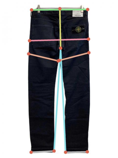 中古・古着通販】STONE ISLAND (ストーンアイランド) パンツ ブラック