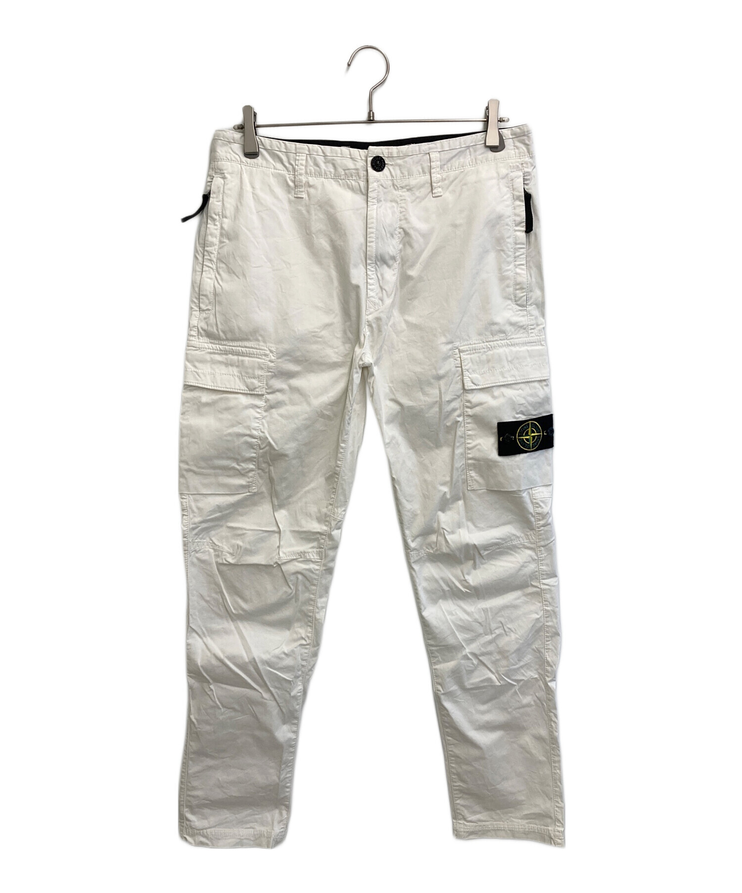 Stone  ストーンアイランド グッドフェード カーゴ w31 中古・古着通販】STONE ISLAND (ストーンアイランド) パンツ ホワイト