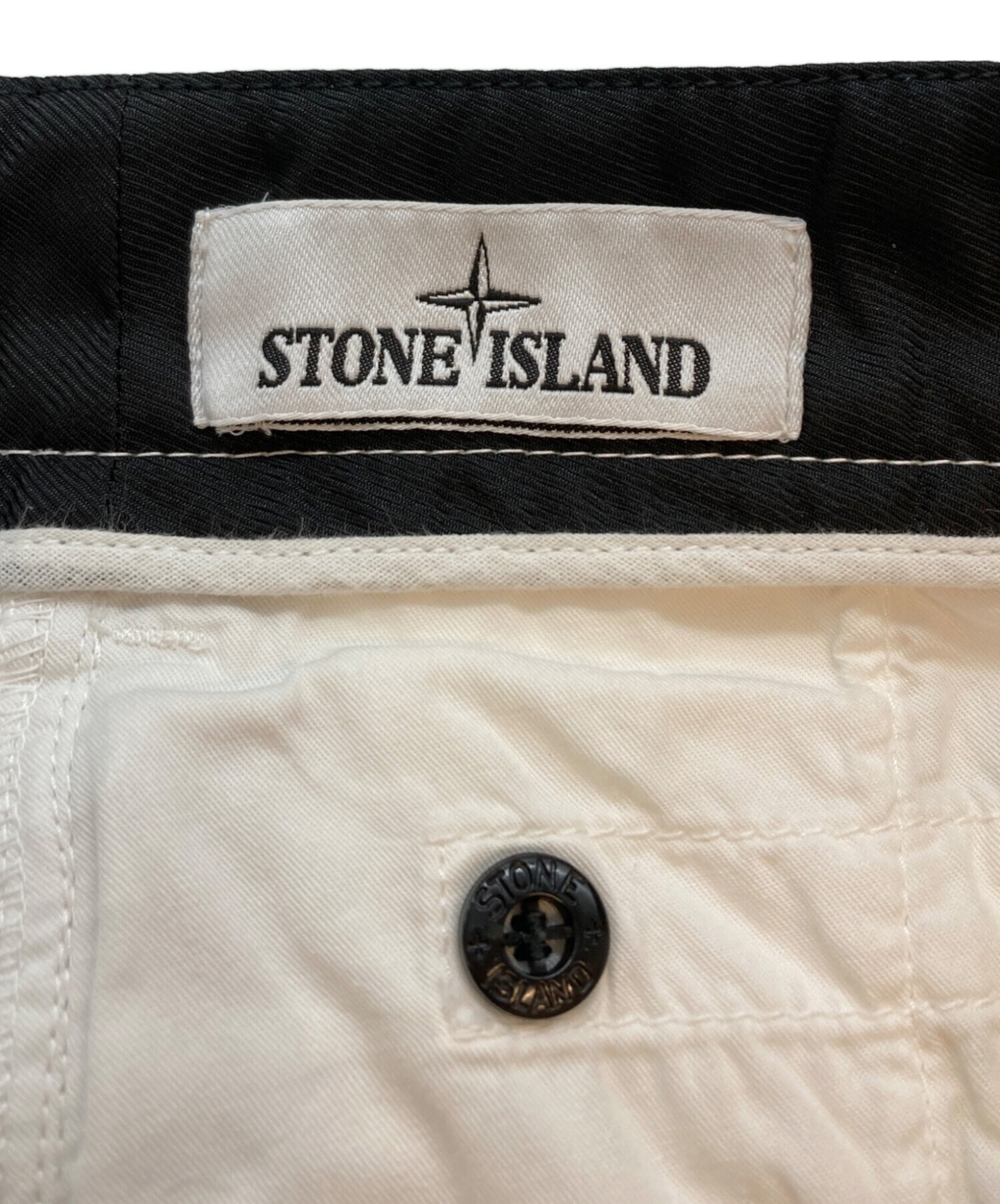 中古・古着通販】STONE ISLAND (ストーンアイランド) パンツ ホワイト