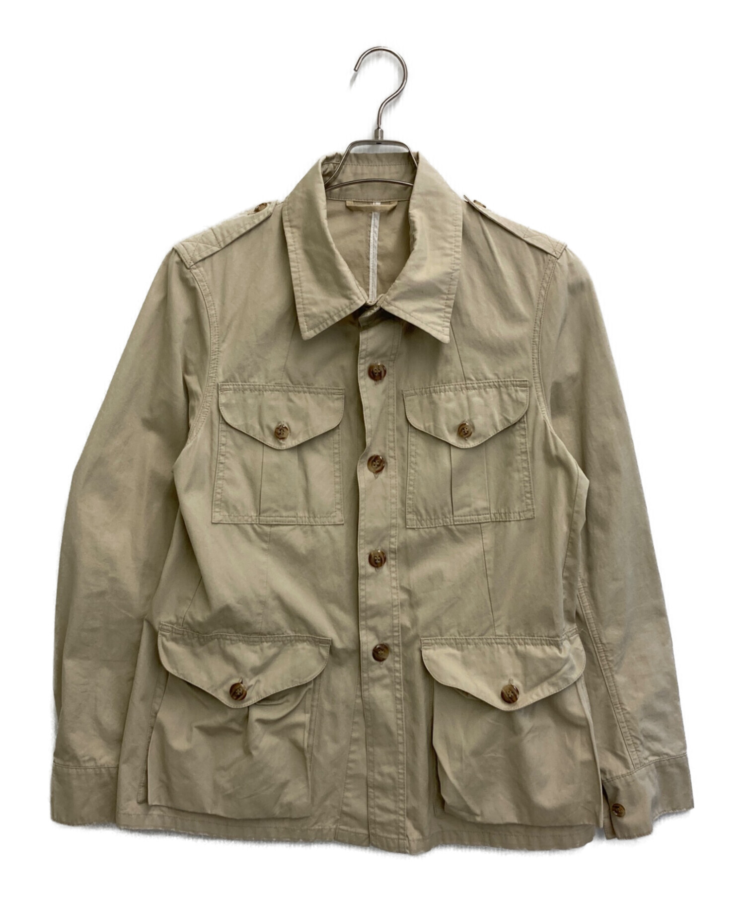 中古・古着通販】FILSON (フィルソン) サファリジャケット ベージュ 