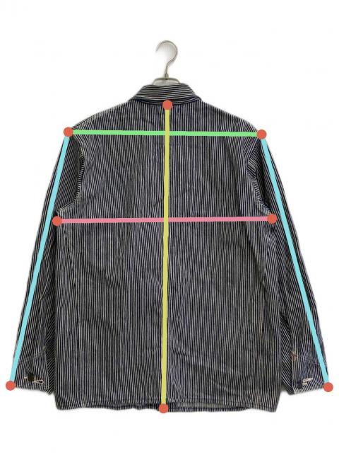 セレクト古着さん専用　SAMURAI JEANS インディゴデニムカバーオール 中古・古着通販】SAMURAI JEANS (サムライジーンズ) デニム