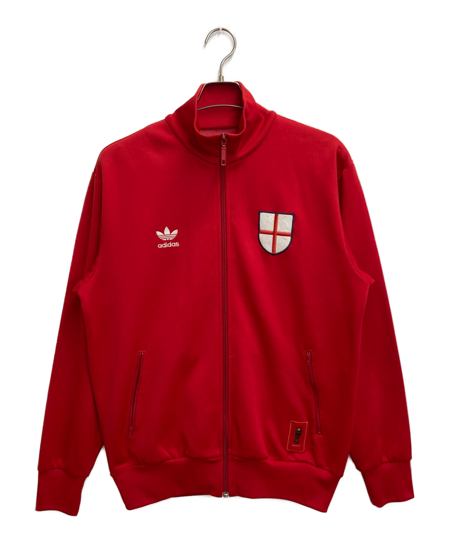 中古・古着通販】adidas (アディダス) トラックジャケット レッド
