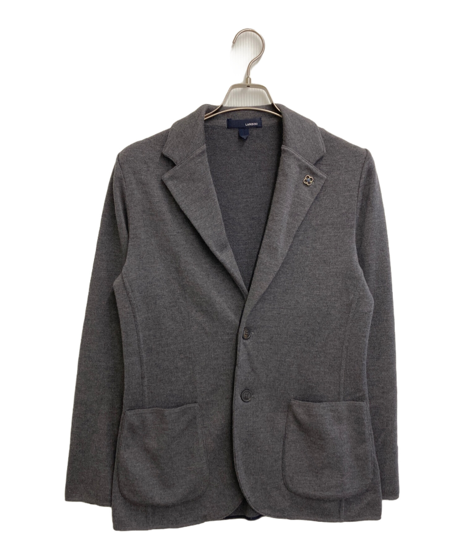 中古・古着通販】LARDINI (ラルディーニ) ニットテーラードジャケット