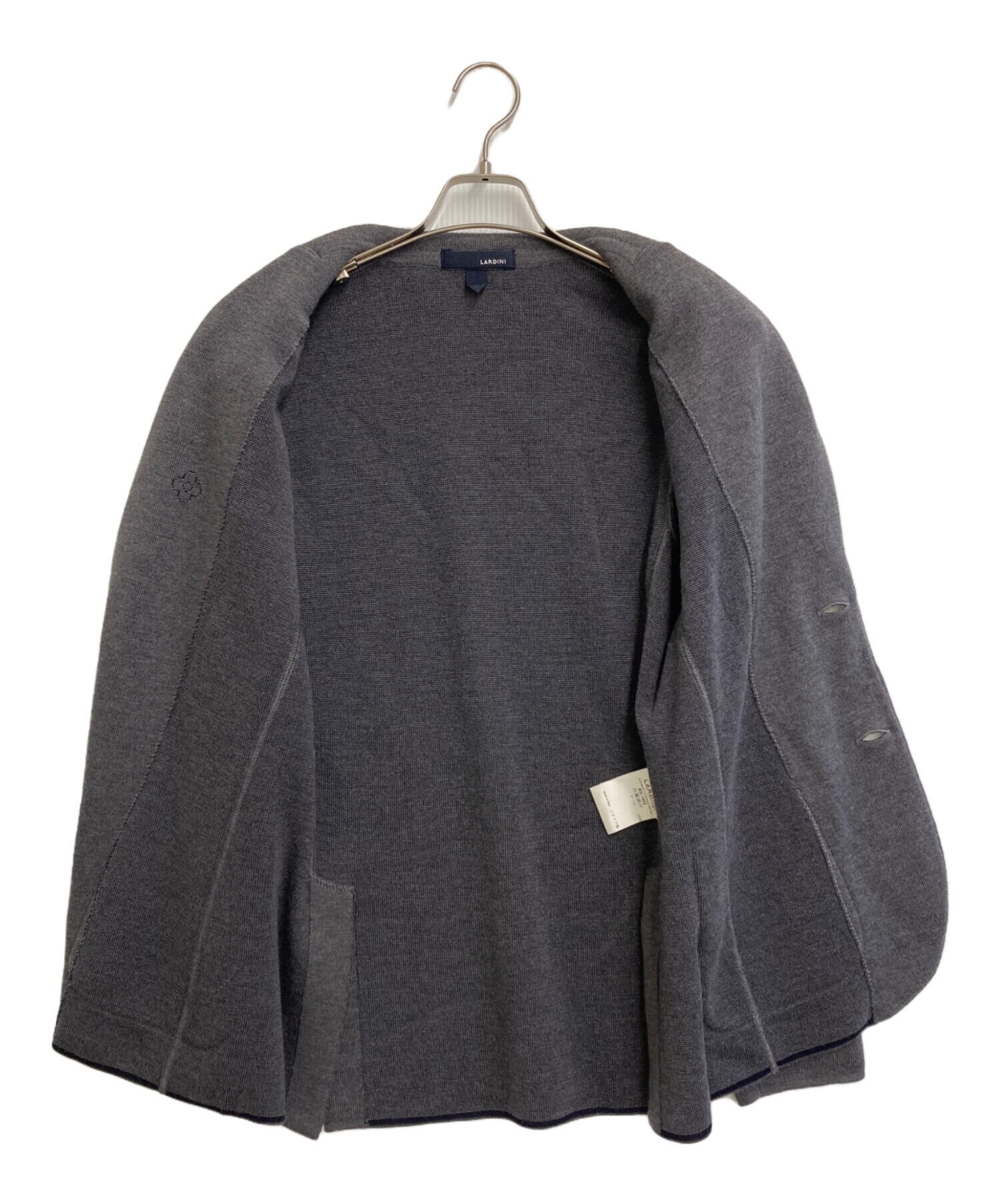 中古・古着通販】LARDINI (ラルディーニ) ニットテーラードジャケット