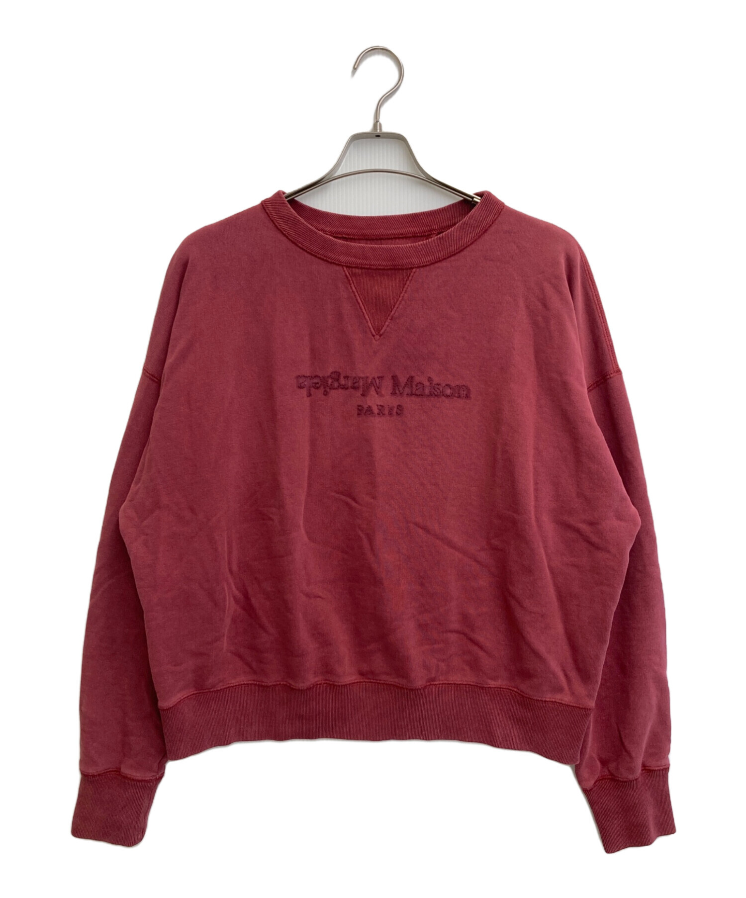 中古・古着通販】Maison Margiela (メゾンマルジェラ) ロゴ刺繍 クルー