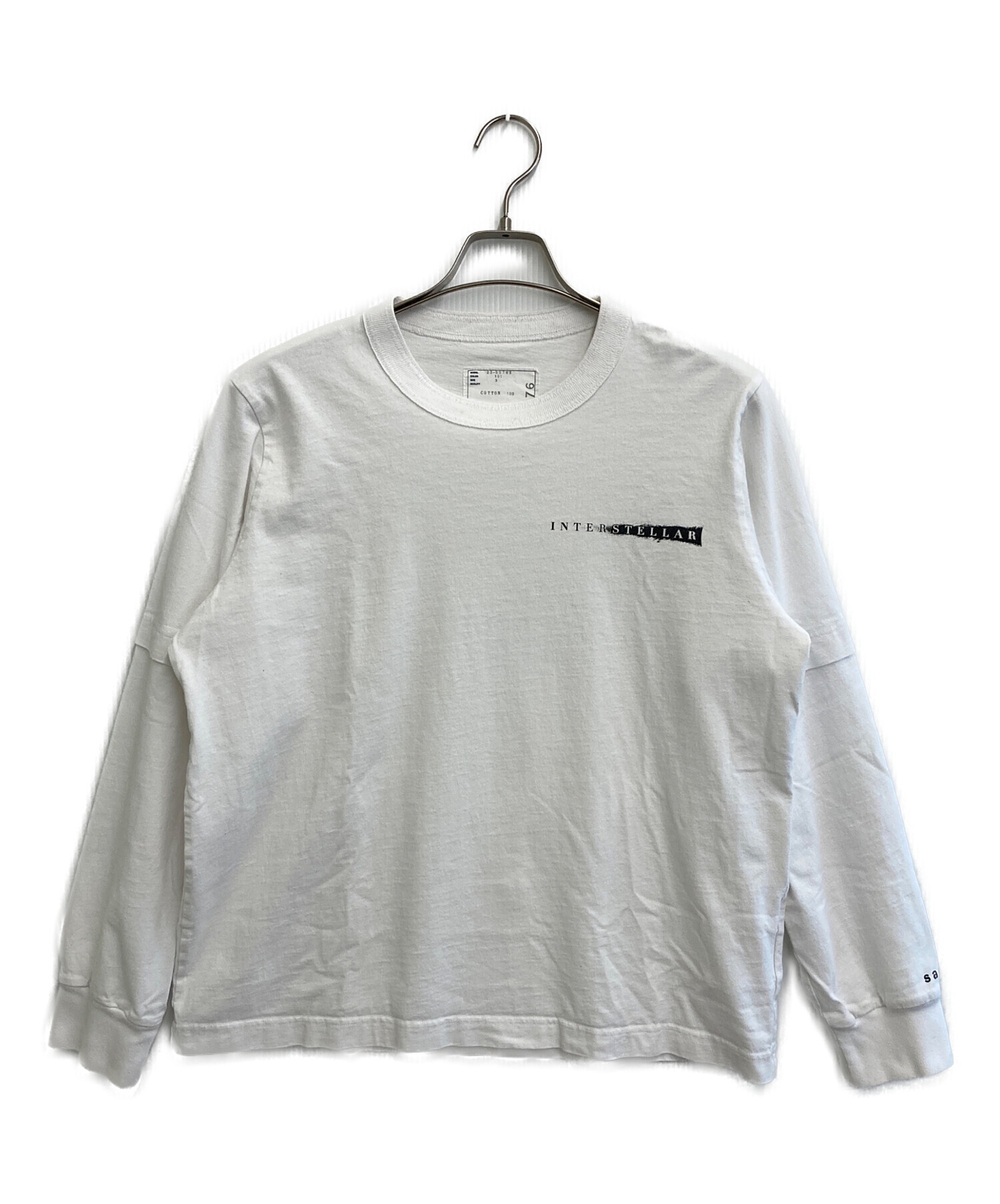 中古・古着通販】sacai (サカイ) INTERSTELLAR L/S カットソー 