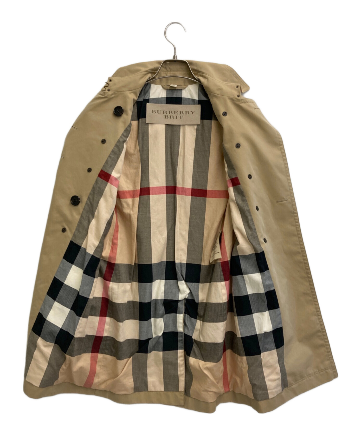 中古・古着通販】BURBERRY BRIT (バーバリーブリット) トレンチコート