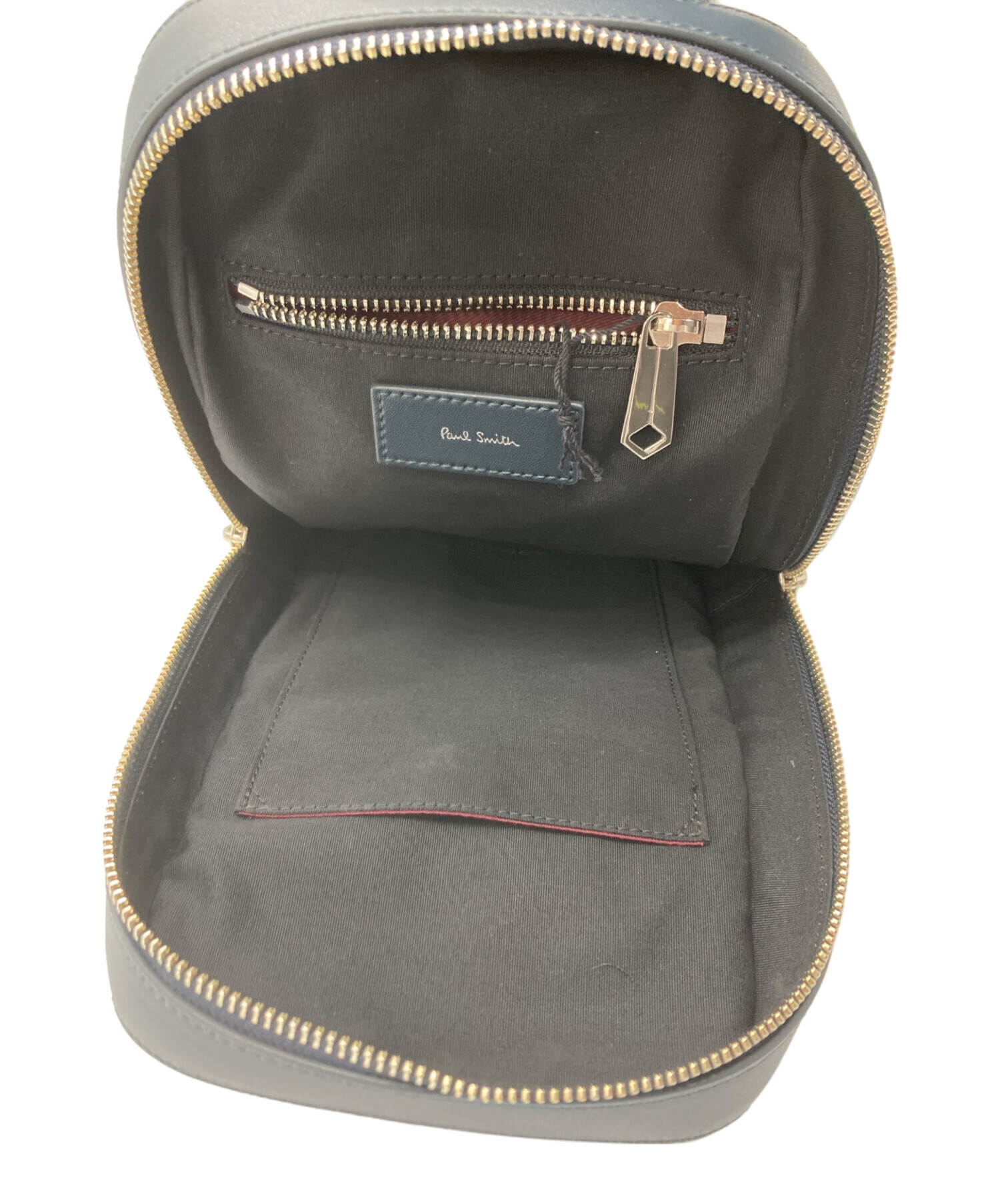 【お値下げ相談】超美品 Paul Smith ボディバッグ ネイビー 中古・古着通販】Paul Smith (ポールスミス) ボディバッグ ネイビー