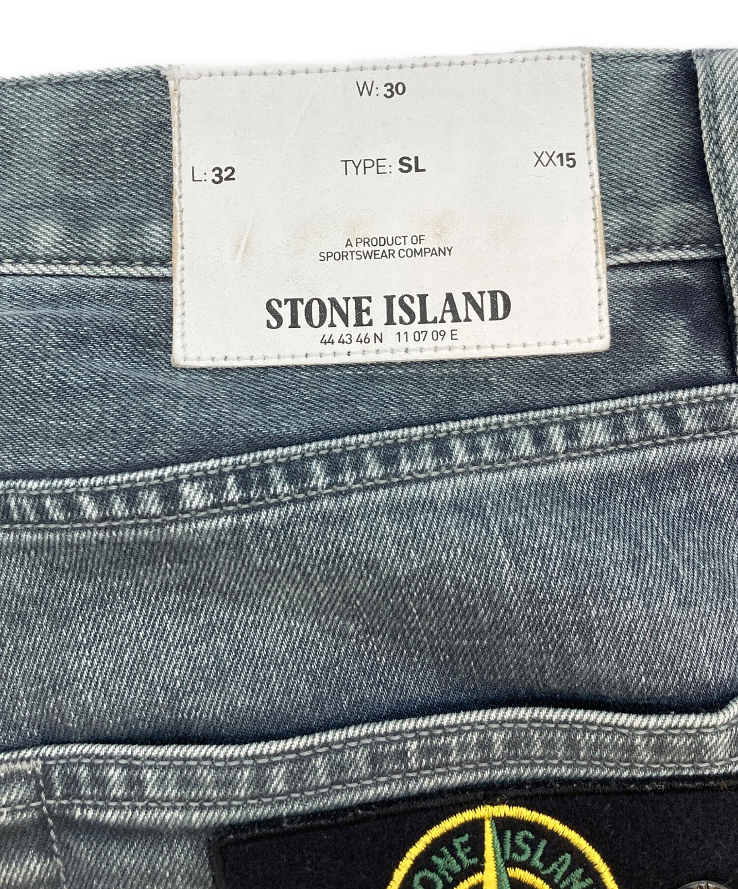 中古・古着通販】STONE ISLAND (ストーンアイランド) デニムパンツ