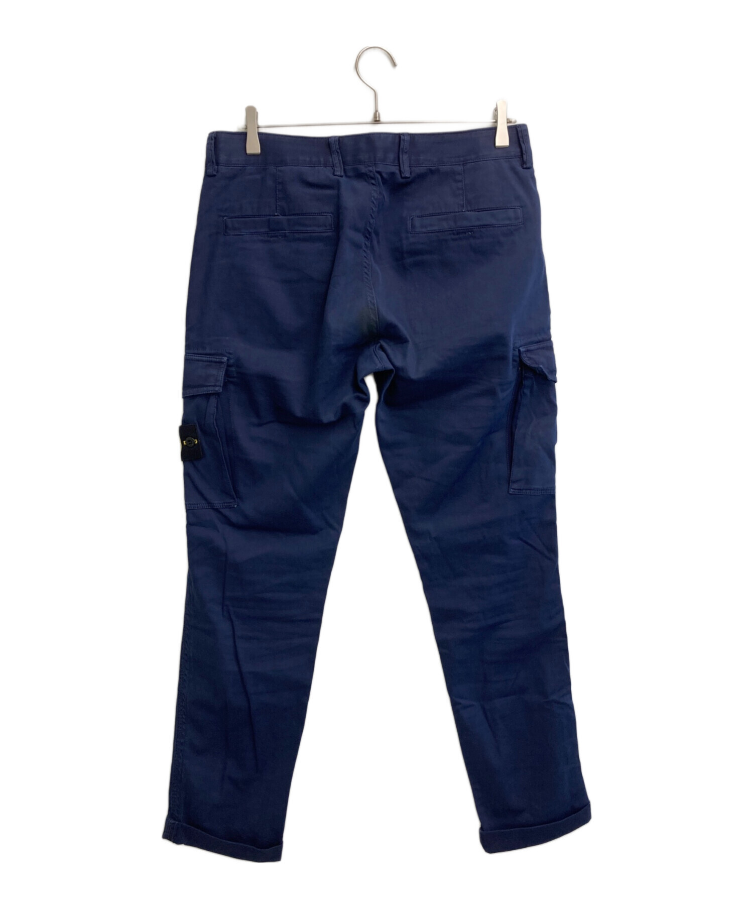ストーンアイランド　Stone  カーゴアンクルパンツ 青 中古・古着通販】STONE ISLAND (ストーンアイランド) カーゴパンツ