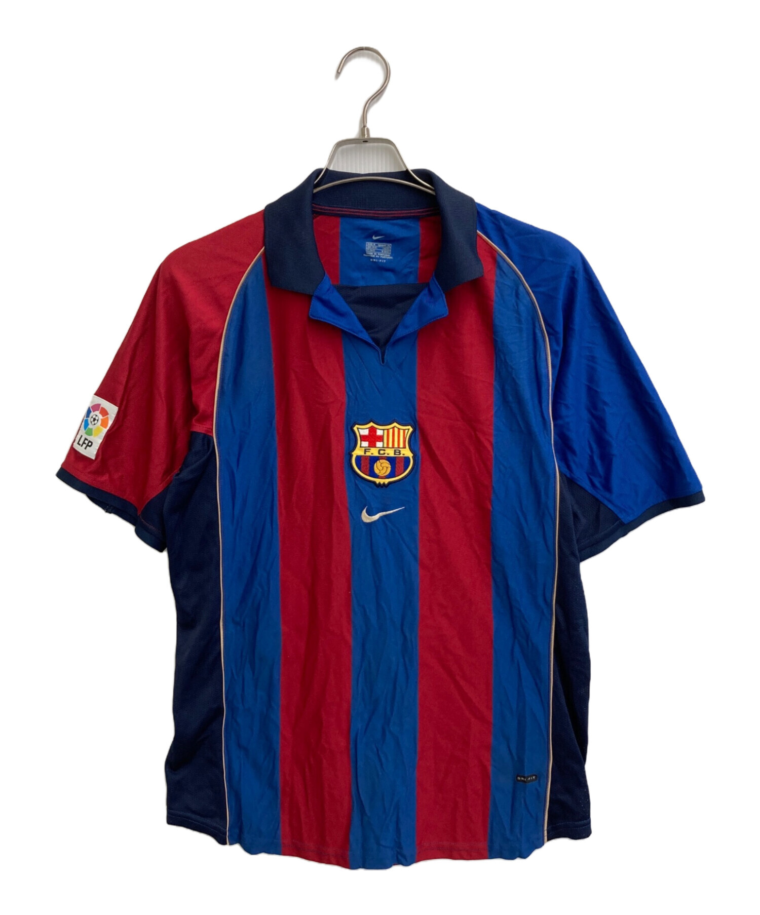 中古・古着通販】NIKE (ナイキ) FCバルセロナゲームシャツ レッド