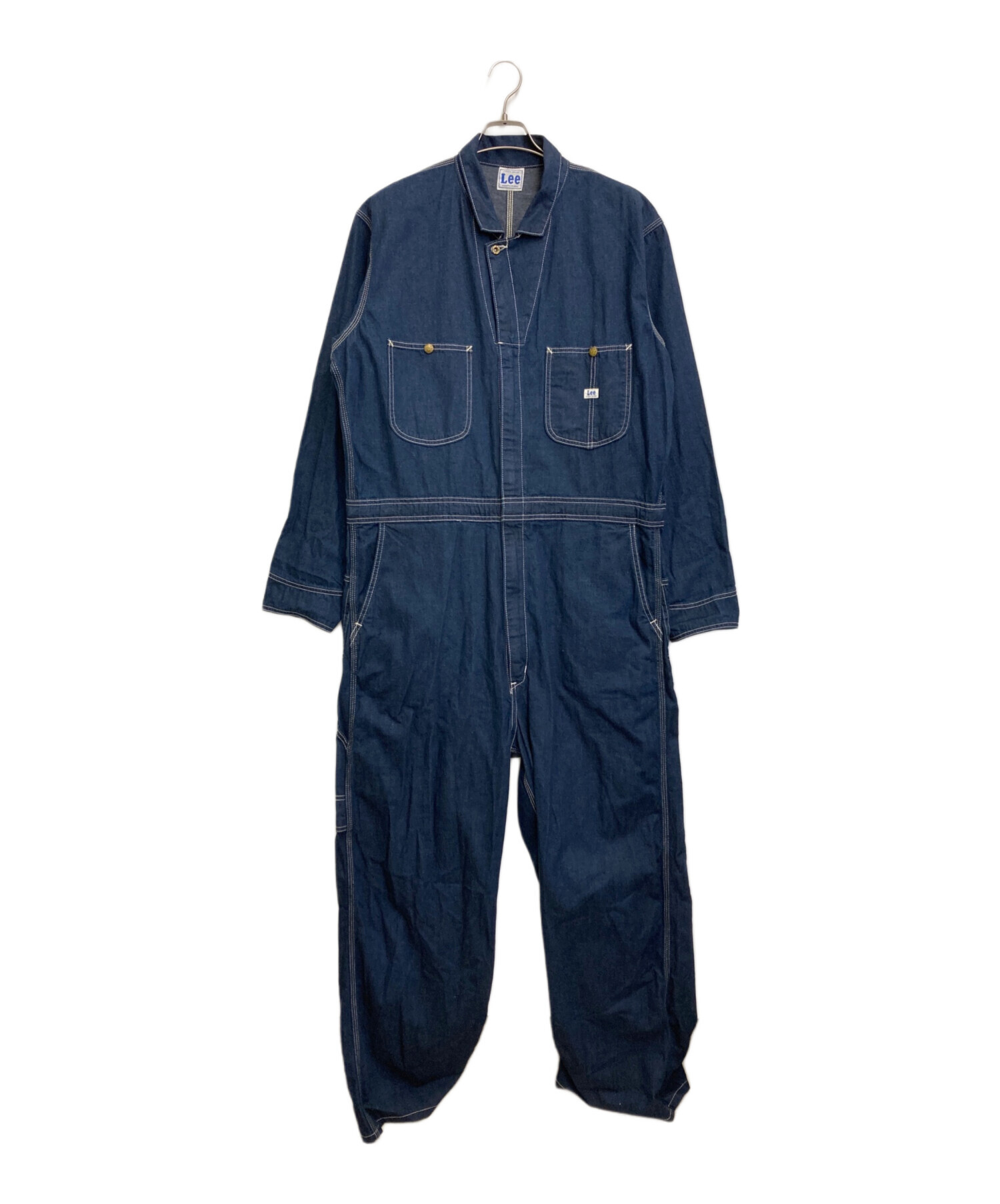 中古・古着通販】LEE (リー) ダンガリーズ オールインワン インディゴ