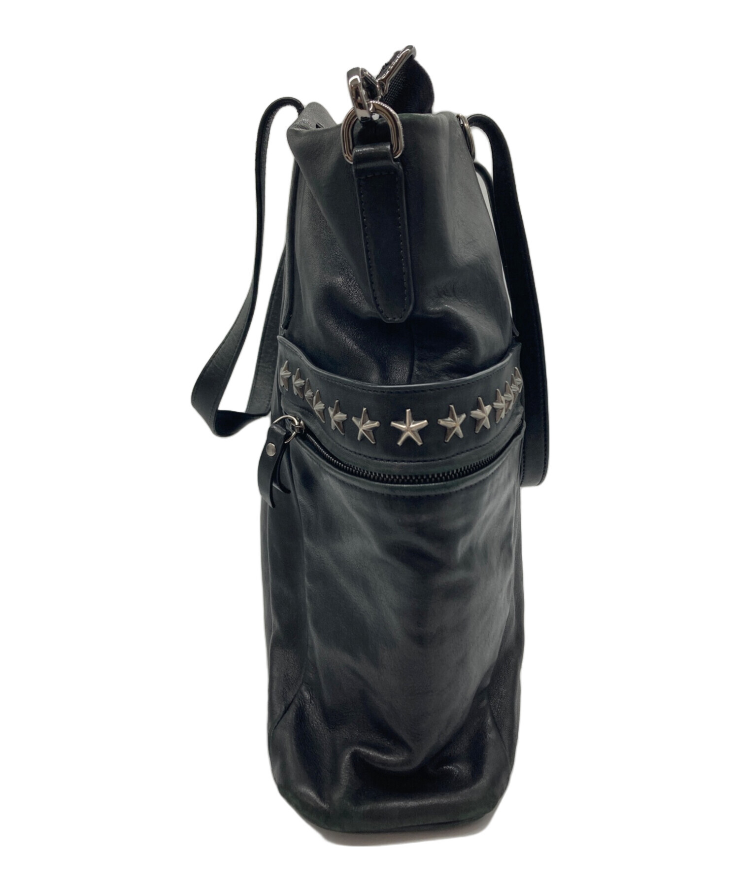 中古・古着通販】JIMMY CHOO (ジミーチュウ) BALFOURレザーバッグ 