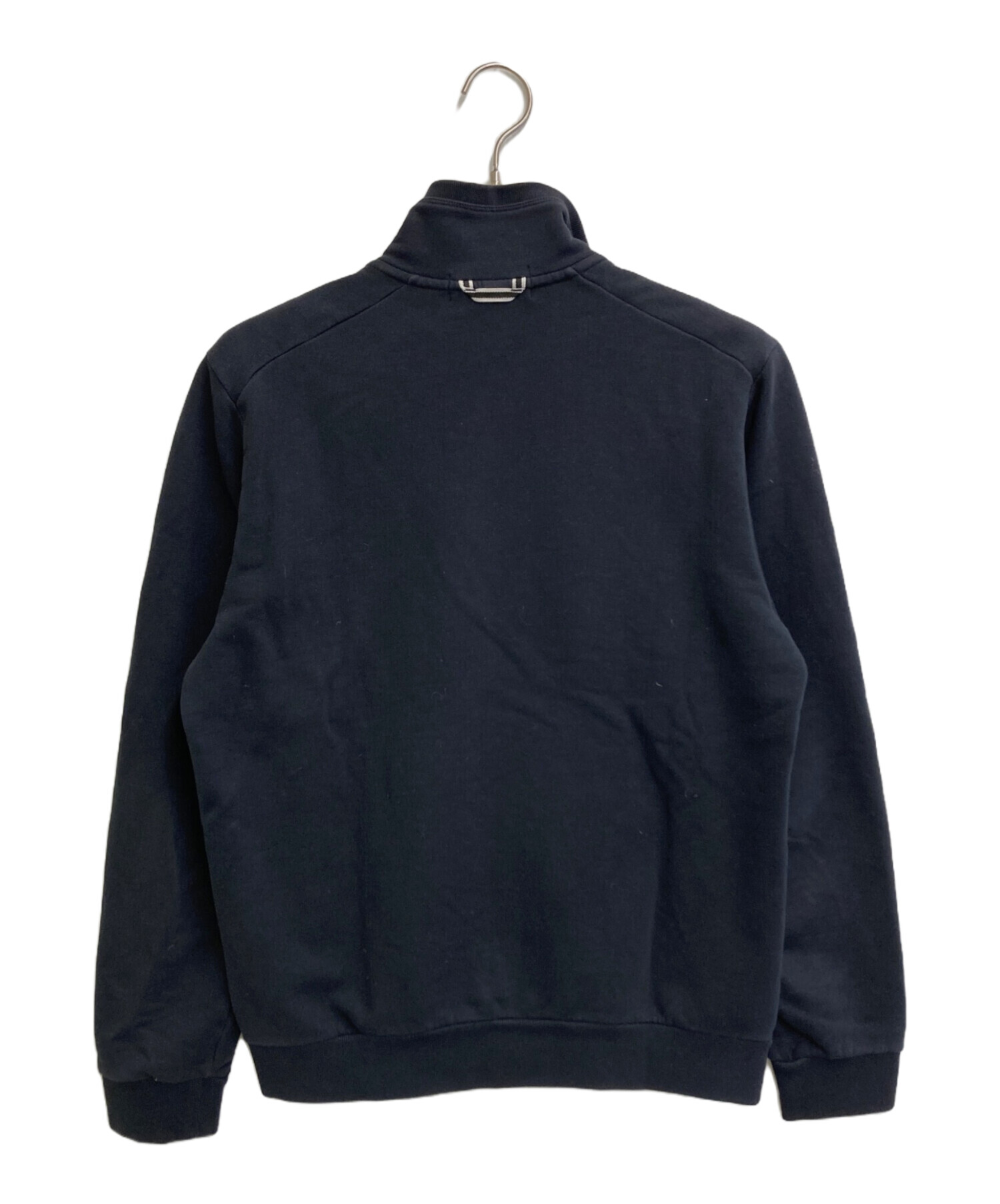 ストーンアイランド デュアルプラケット ジップスウェット ネイビー S 15AW 中古・古着通販】STONE ISLAND (ストーンアイランド) ジップアップ