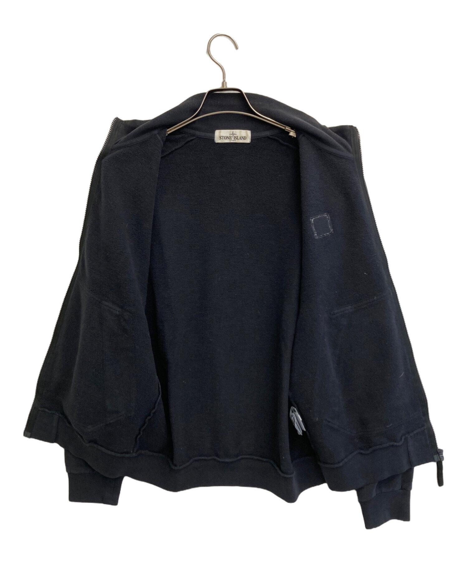 15aw STONE  ジップアップスウェット 中古・古着通販】STONE ISLAND (ストーンアイランド) ジップアップ