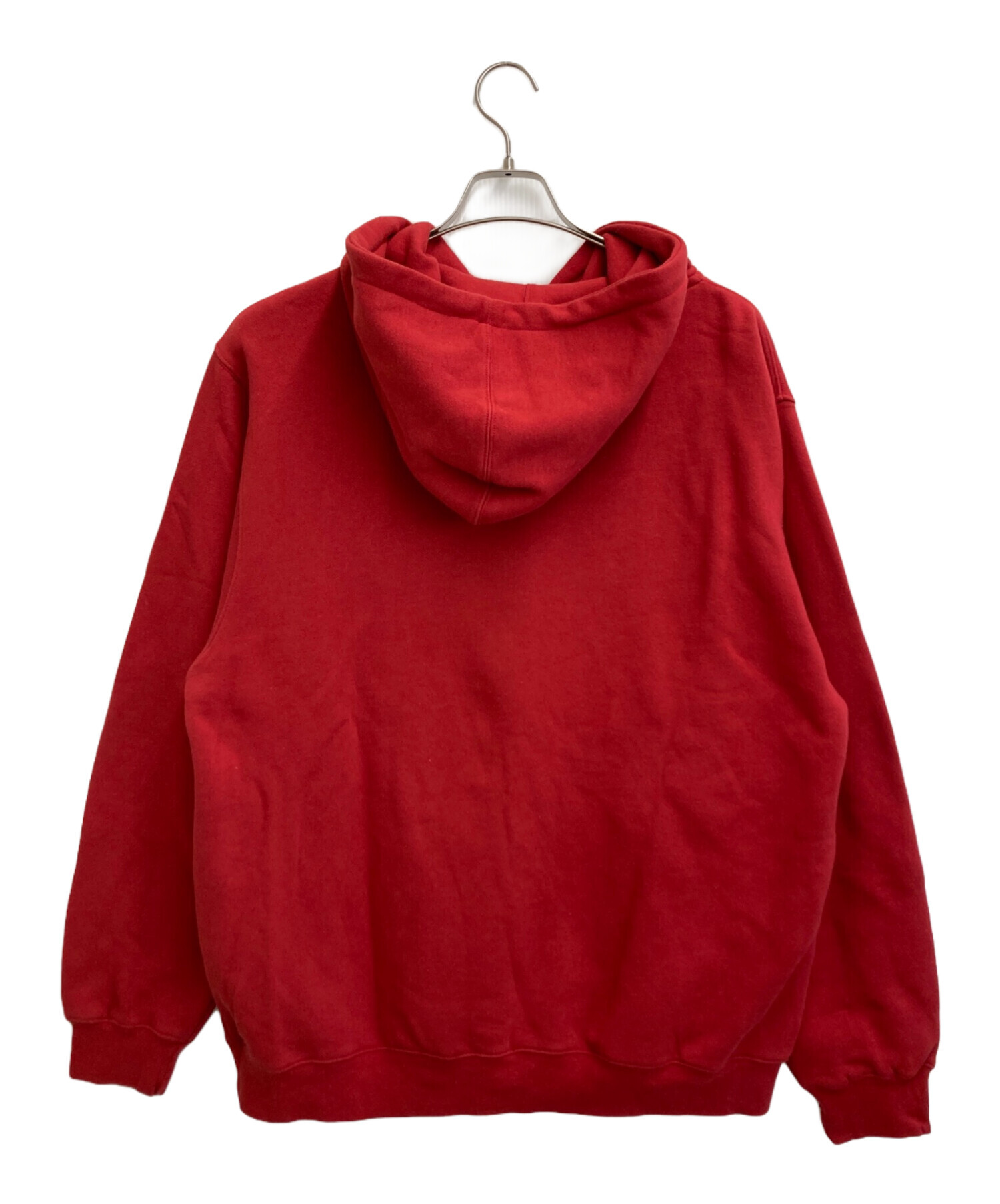 中古・古着通販】stussy (ステューシー) プルオーバーパーカー レッド 