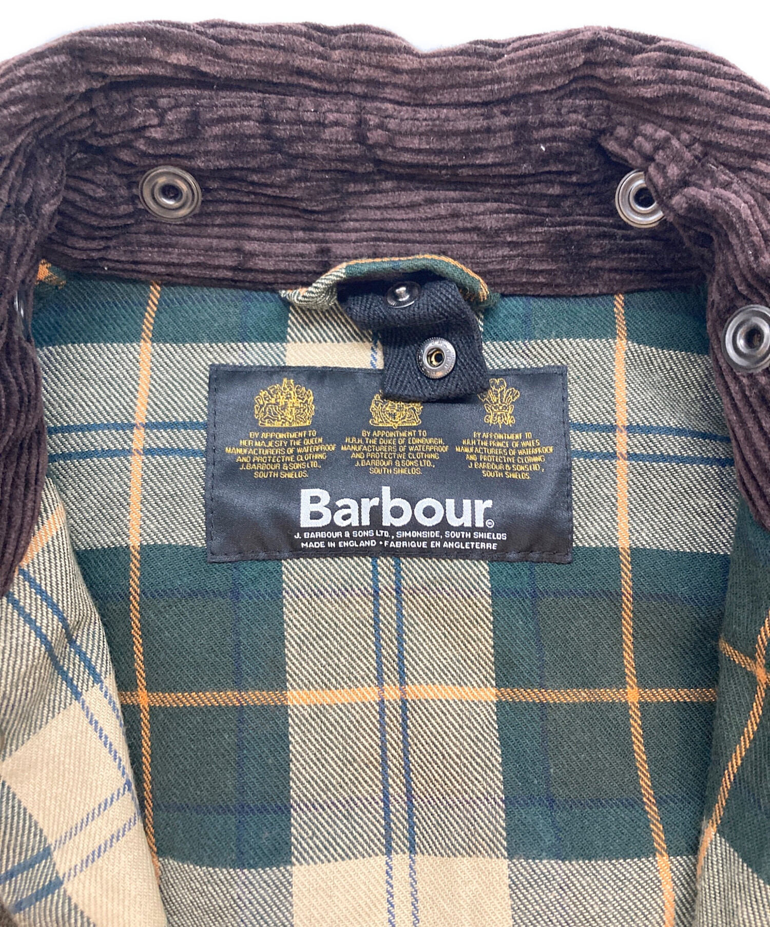 中古・古着通販】Barbour (バブアー) SL BEDALE JACKET セージグリーン