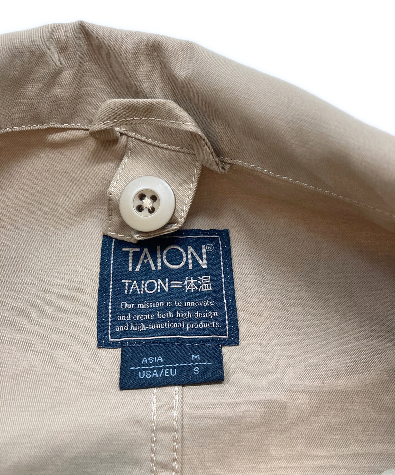 中古・古着通販】TAION (タイオン) CR モッズコート(+ミリタリーダウン
