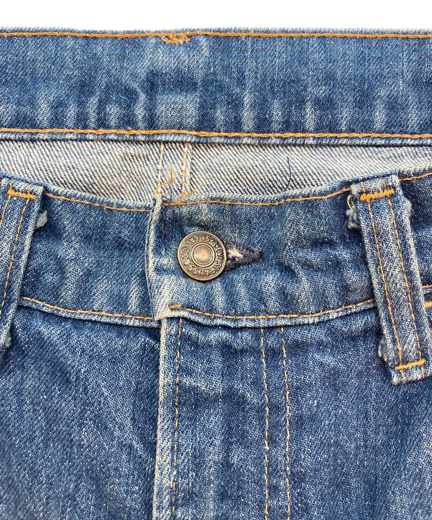 中古・古着通販】LEVI'S (リーバイス) 646フレアデニム ブルー サイズ