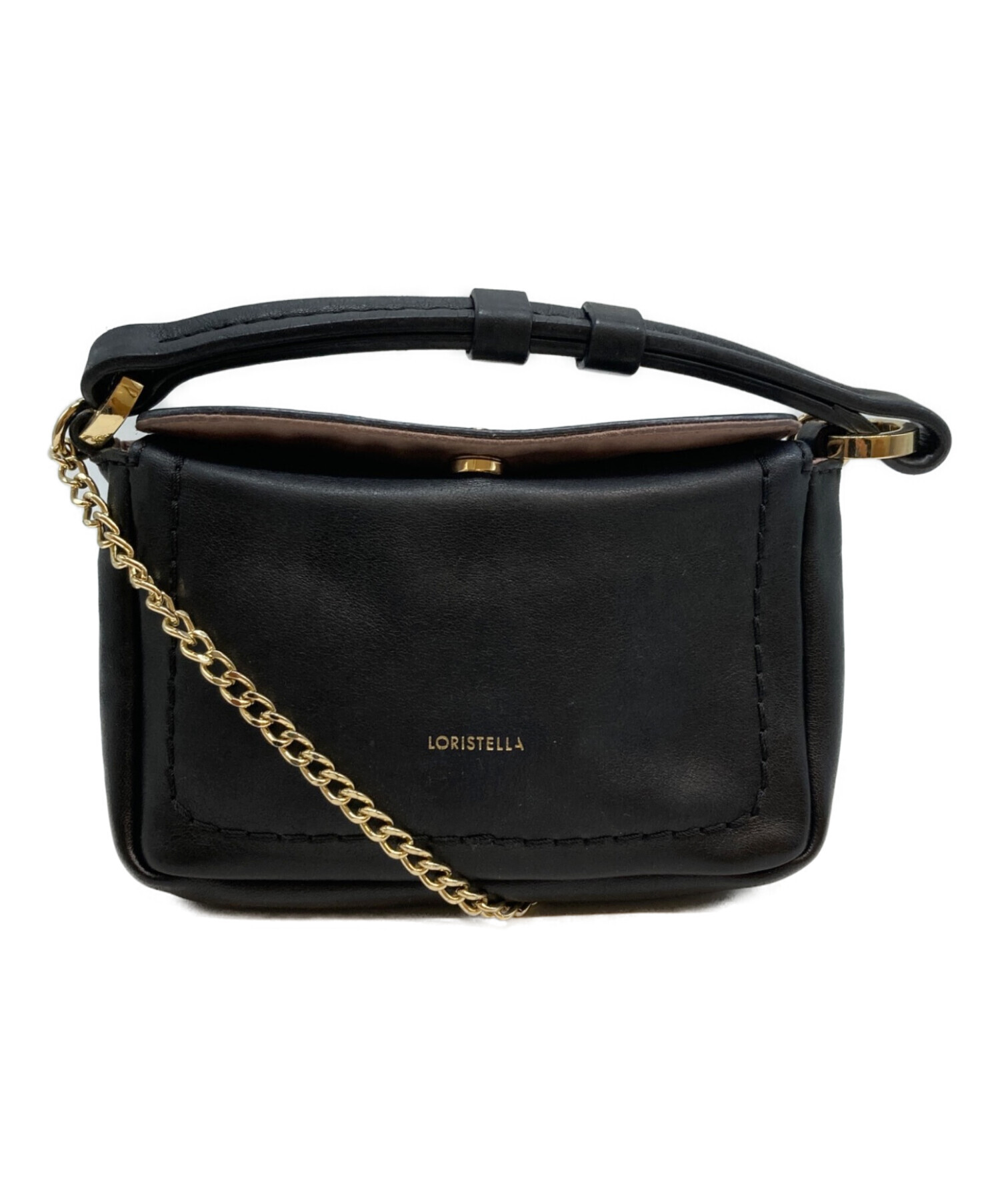 中古・古着通販】LORISTELLA (ロリステッラ) レザーショルダーバッグ 