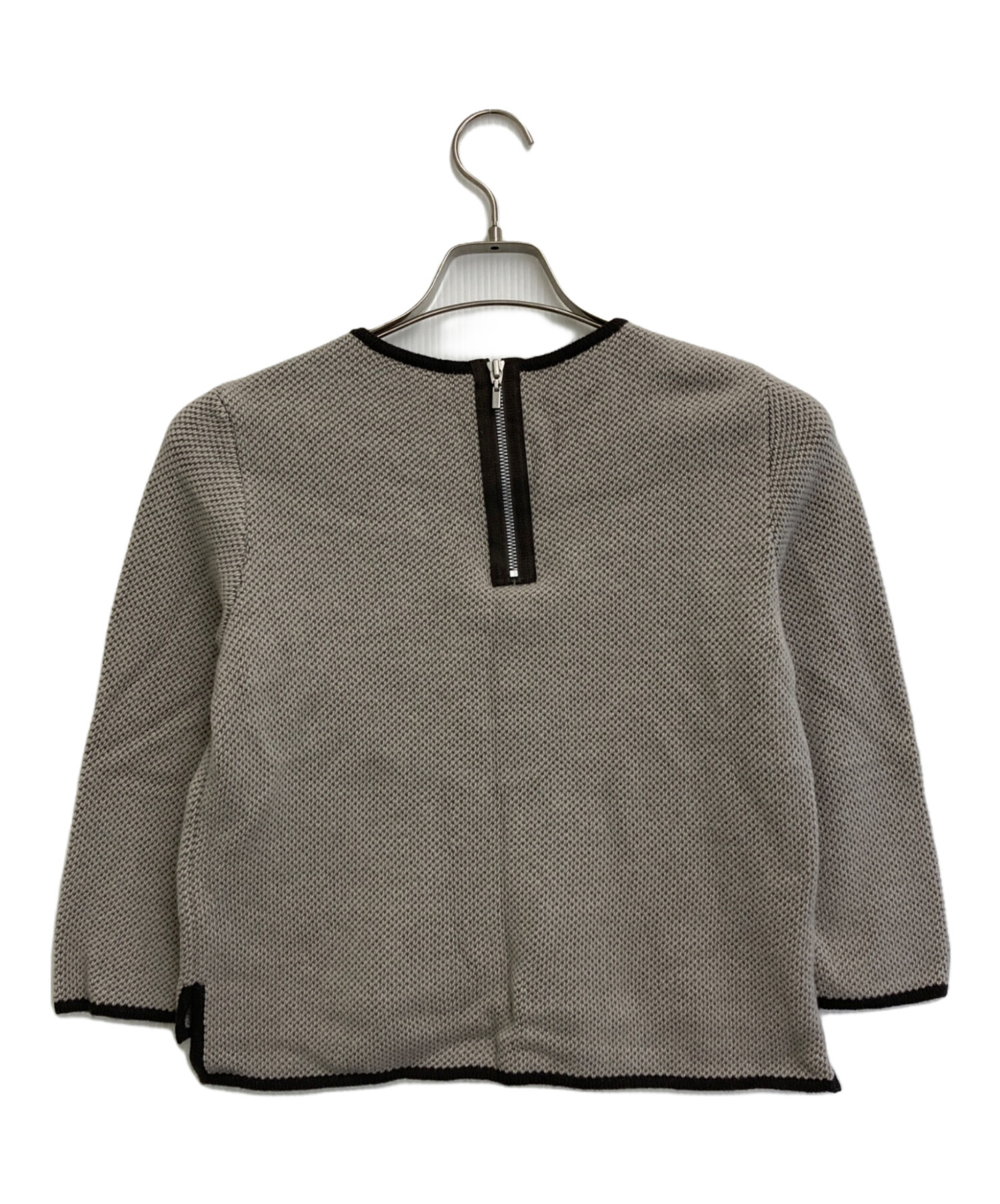 中古・古着通販】FOXEY (フォクシー) Knit Suit Chiboust ベージュ