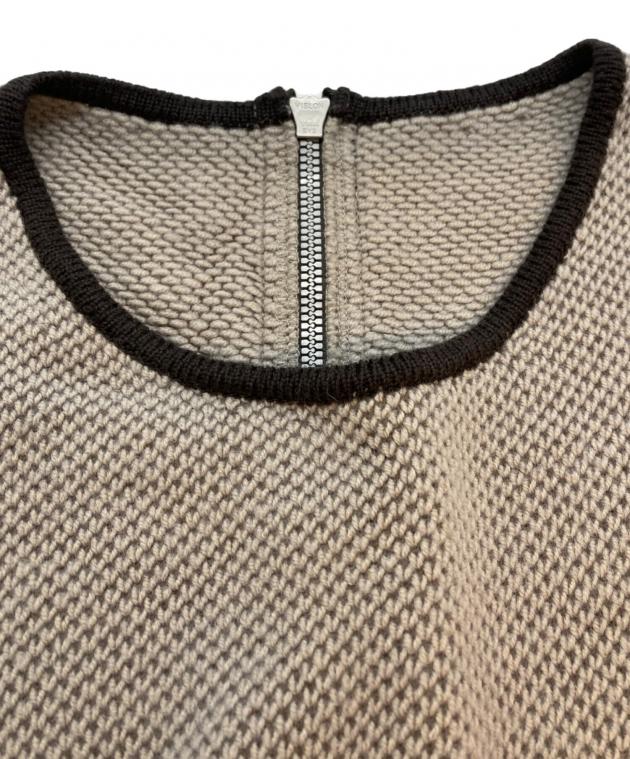 中古・古着通販】FOXEY (フォクシー) Knit Suit Chiboust ベージュ