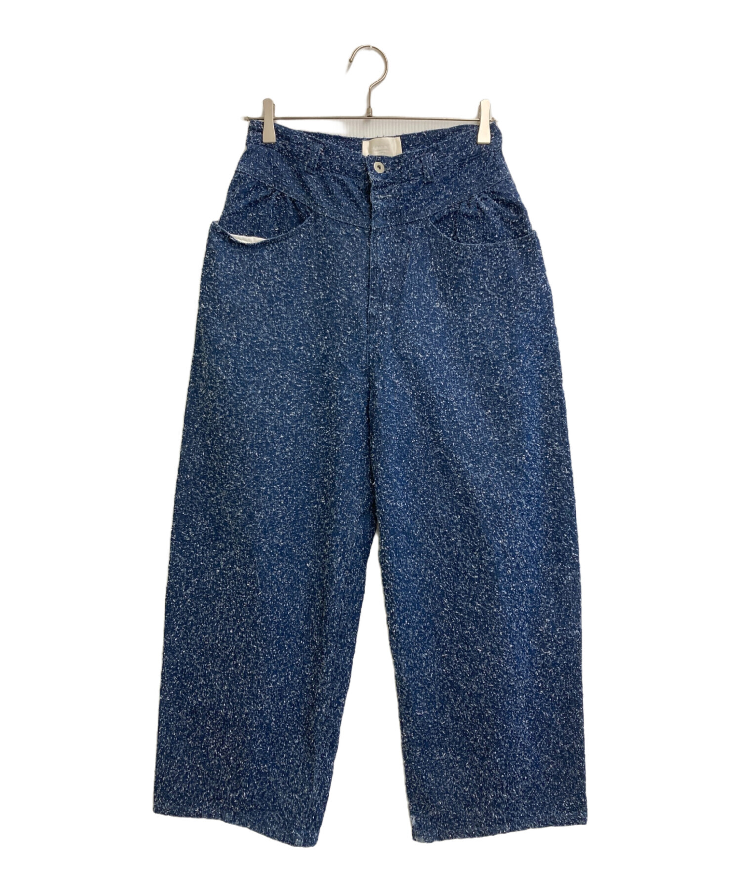 MEDI SCRATCH OVAL WIDE DENIM アメリヴィンテージ 【公式通販】