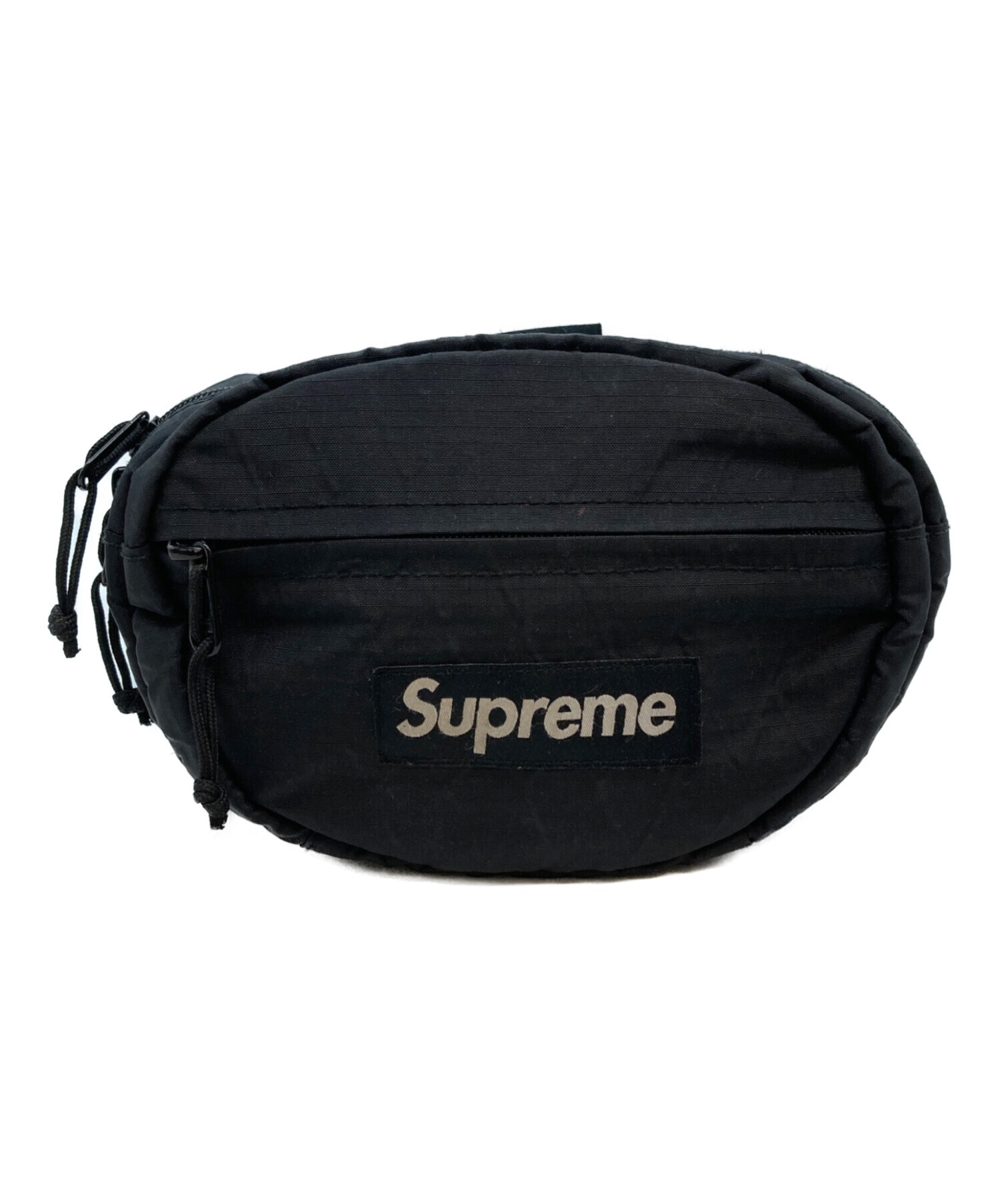 【希少品】【本日23:59まで値下げ】supreme waist Bag 18s 中古・古着通販】Supreme (シュプリーム) 18AW Waist Bag ブラック