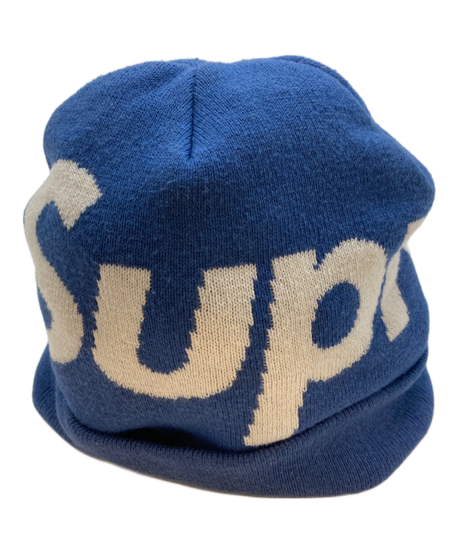 中古・古着通販】Supreme (シュプリーム) 24AW big logo beanie ブルー
