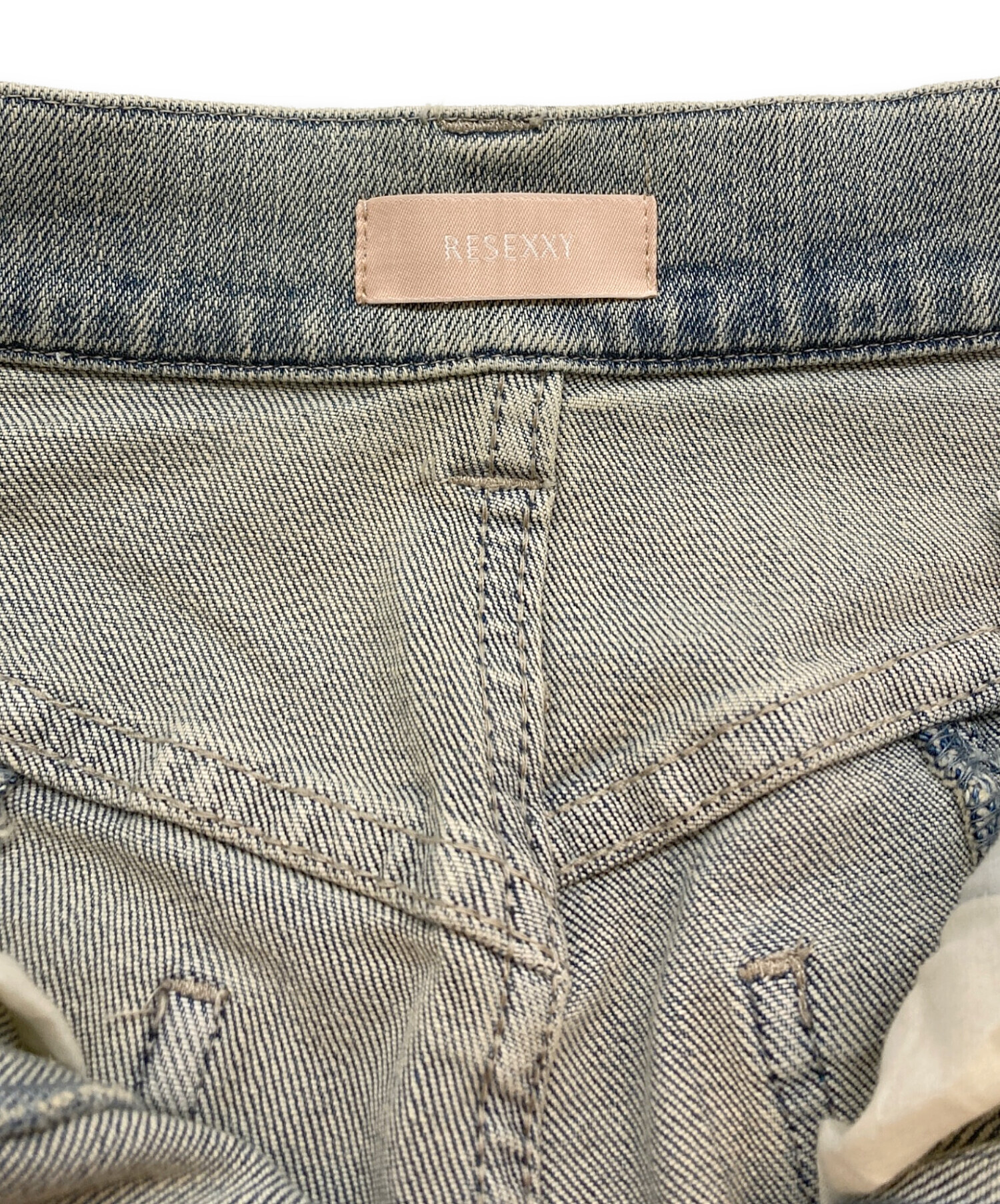 中古・古着通販】Resexxy (リゼクシー) カットアウトリボンデニム