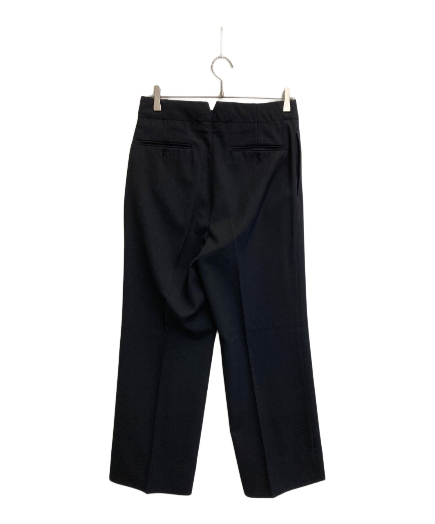 GUCCIウールスラックス 中古・古着通販】GUCCI (グッチ) ウールスラックス ブラック サイズ:44