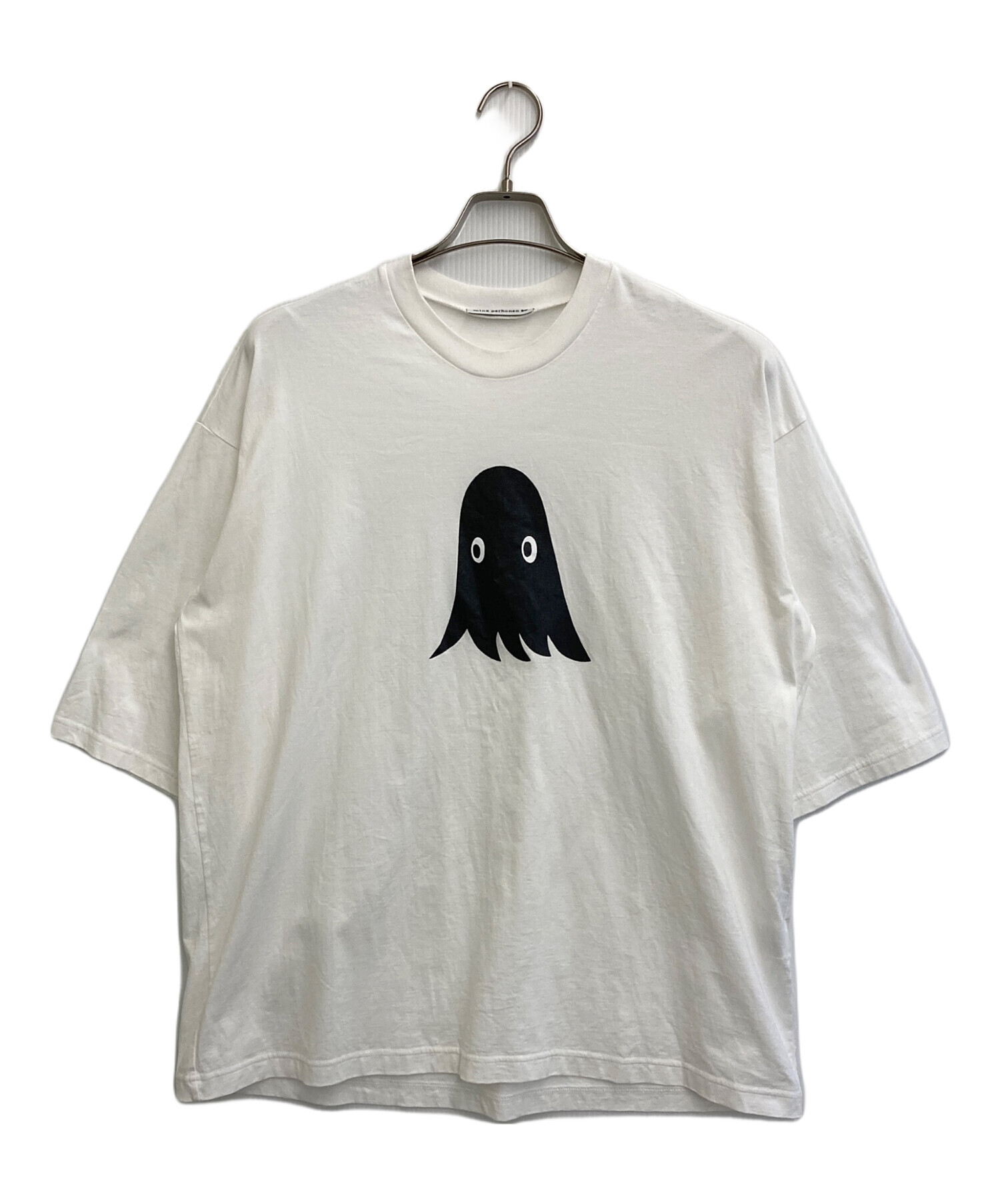 ミナペルホネン　ロゴTシャツ minä perhonen ミナペルホネン 半袖 Tシャツ Lサイズ つぐ展 - メルカリ