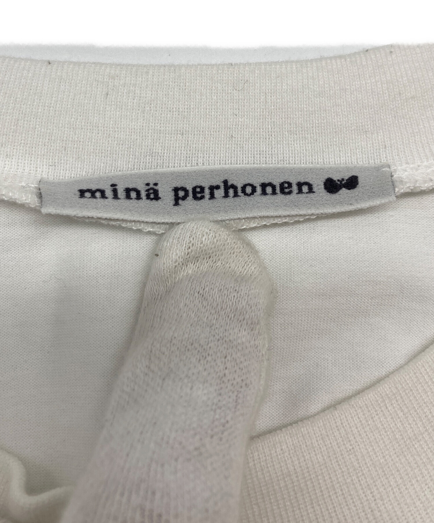 しろがすきですミナペルホネン undiscovered カットソー 中古・古着通販】mina perhonen (ミナ ペルホネン) 26SS troll ハーフ