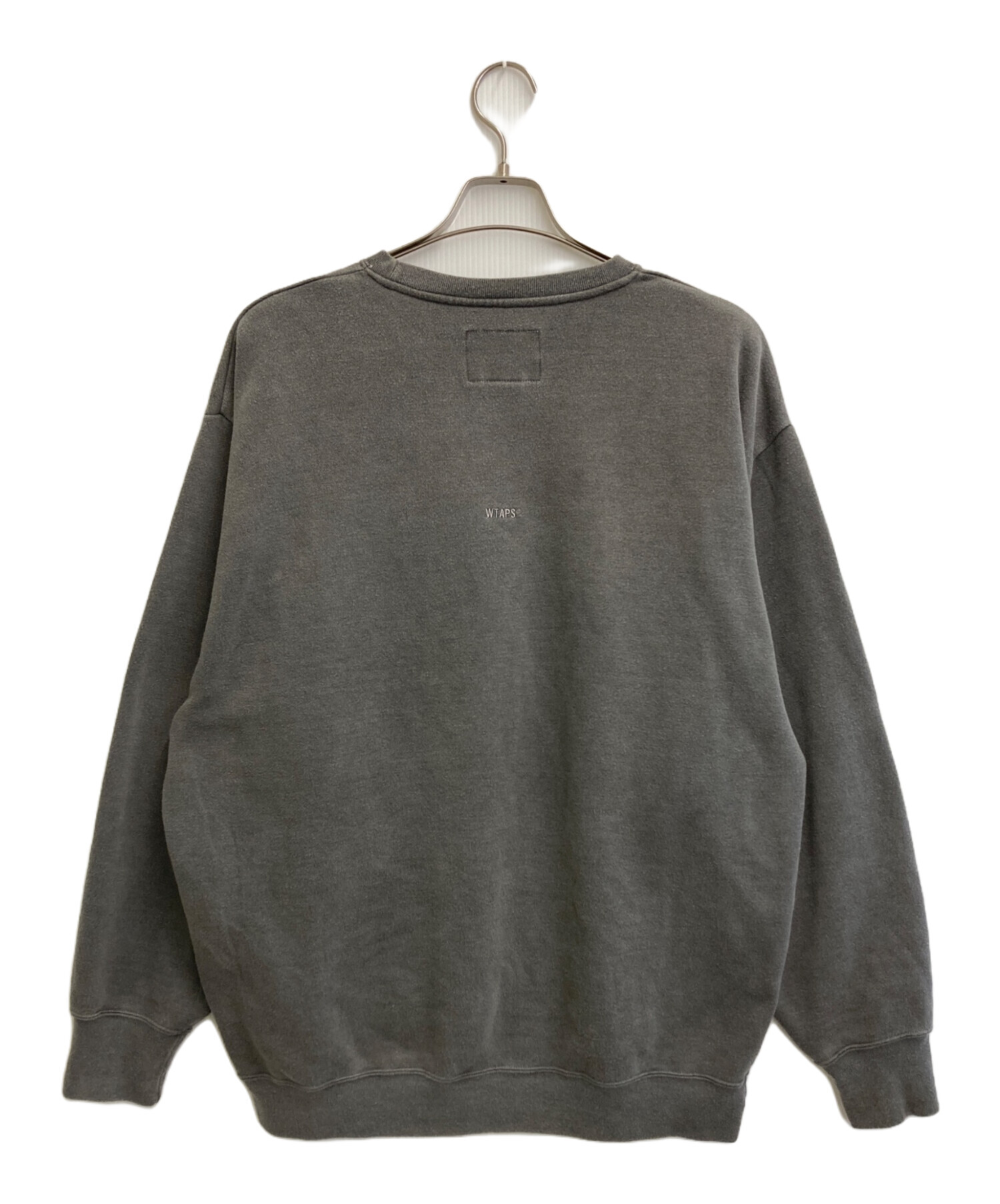 WTAPS オリーブ トレーナー サイズX 03 最終値下げ　早いもの勝ち 中古・古着通販】WTAPS (ダブルタップス) SIGN-OD SWEATER グレー