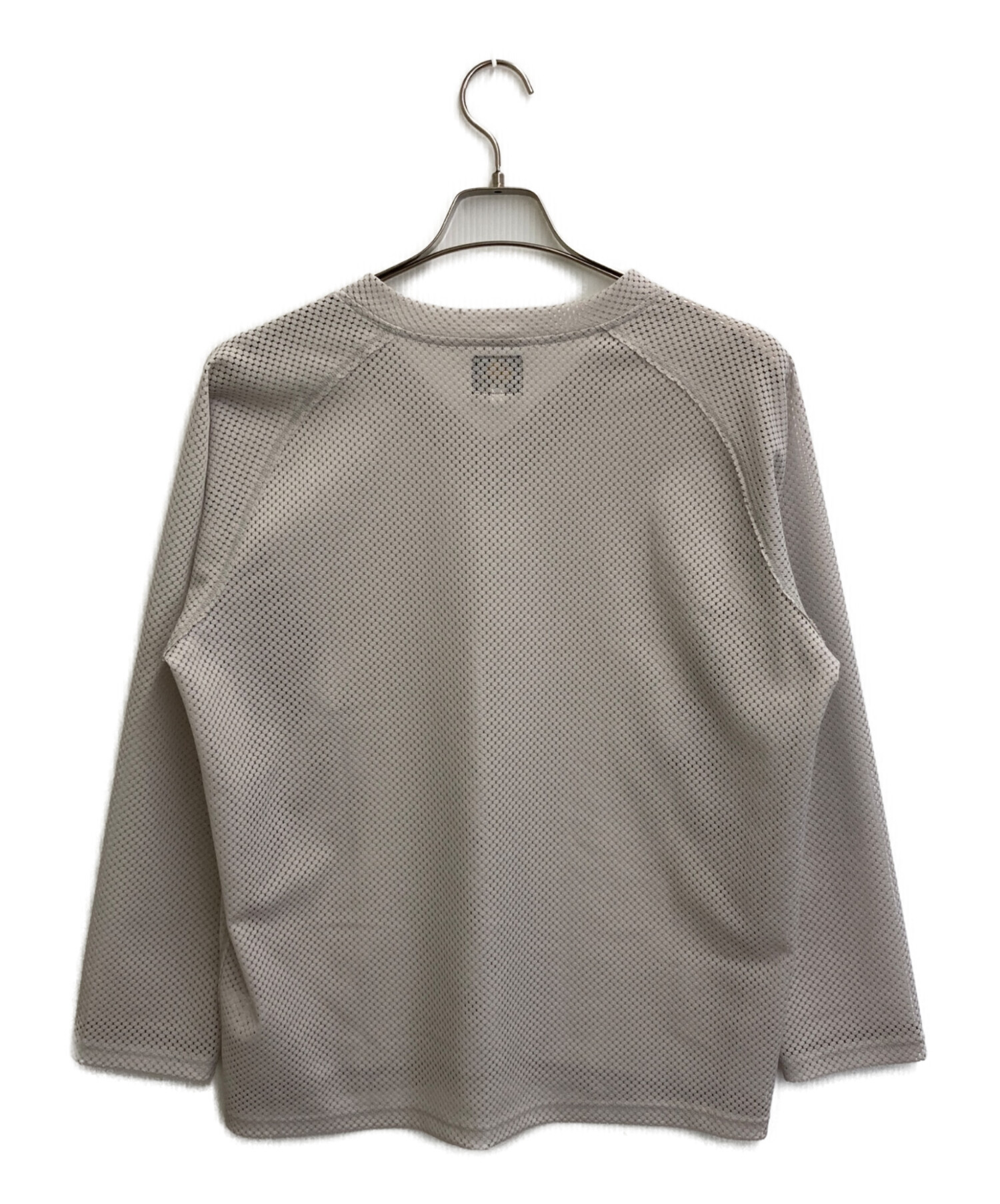 中古・古着通販】Needles (ニードルズ) L/S V-Neck Tee - Raschel Lace