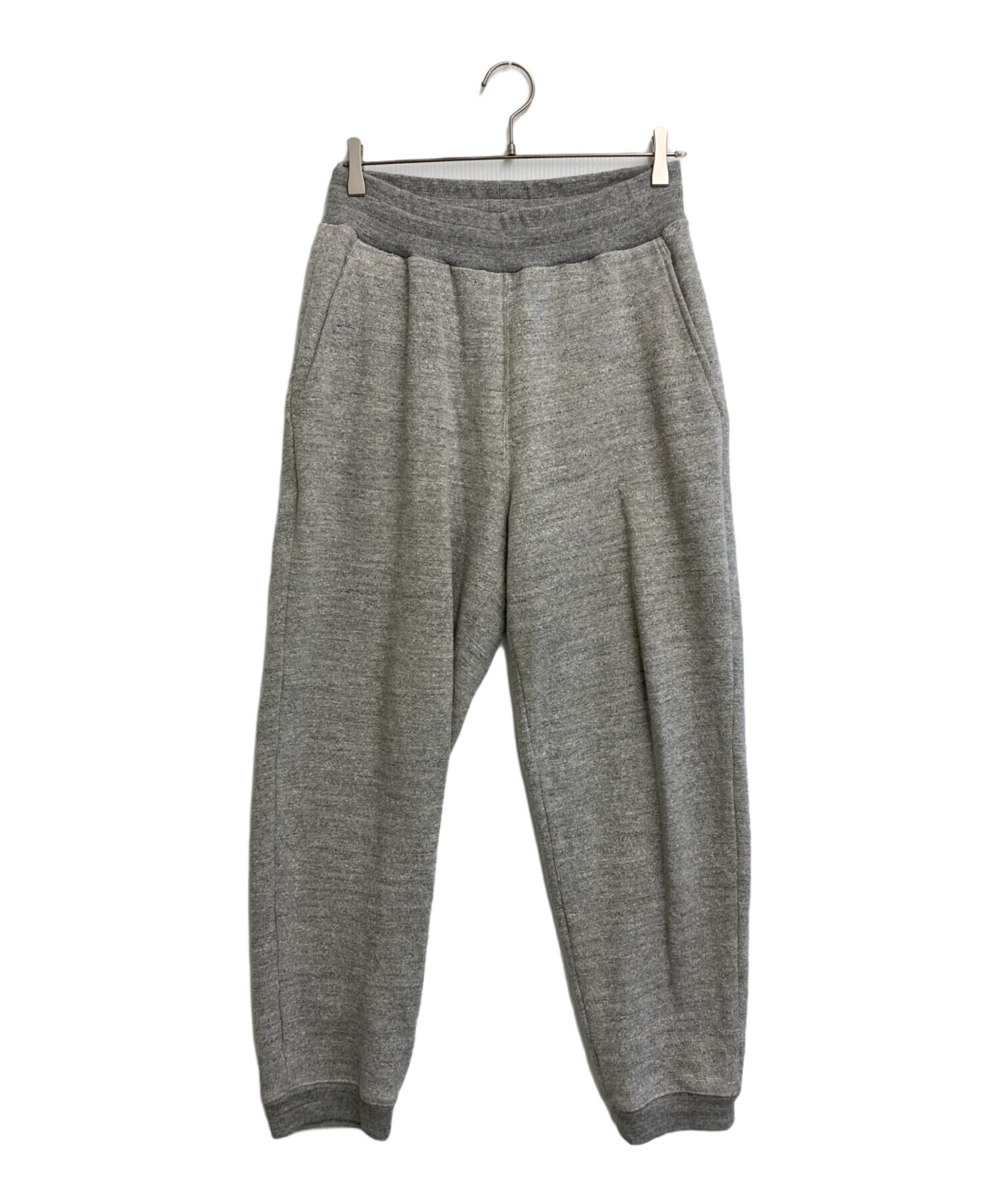 中古・古着通販】jackman (ジャックマン) GG Sweat Rib Pants グレー