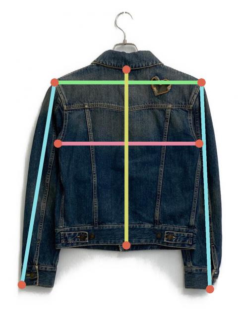 中古・古着通販】Saint Laurent Paris (サンローランパリ) ダメージ