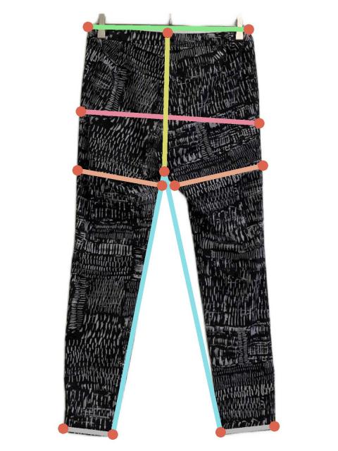 中古・古着通販】ISSEY MIYAKE (イッセイミヤケ) リバーシブルパンツ