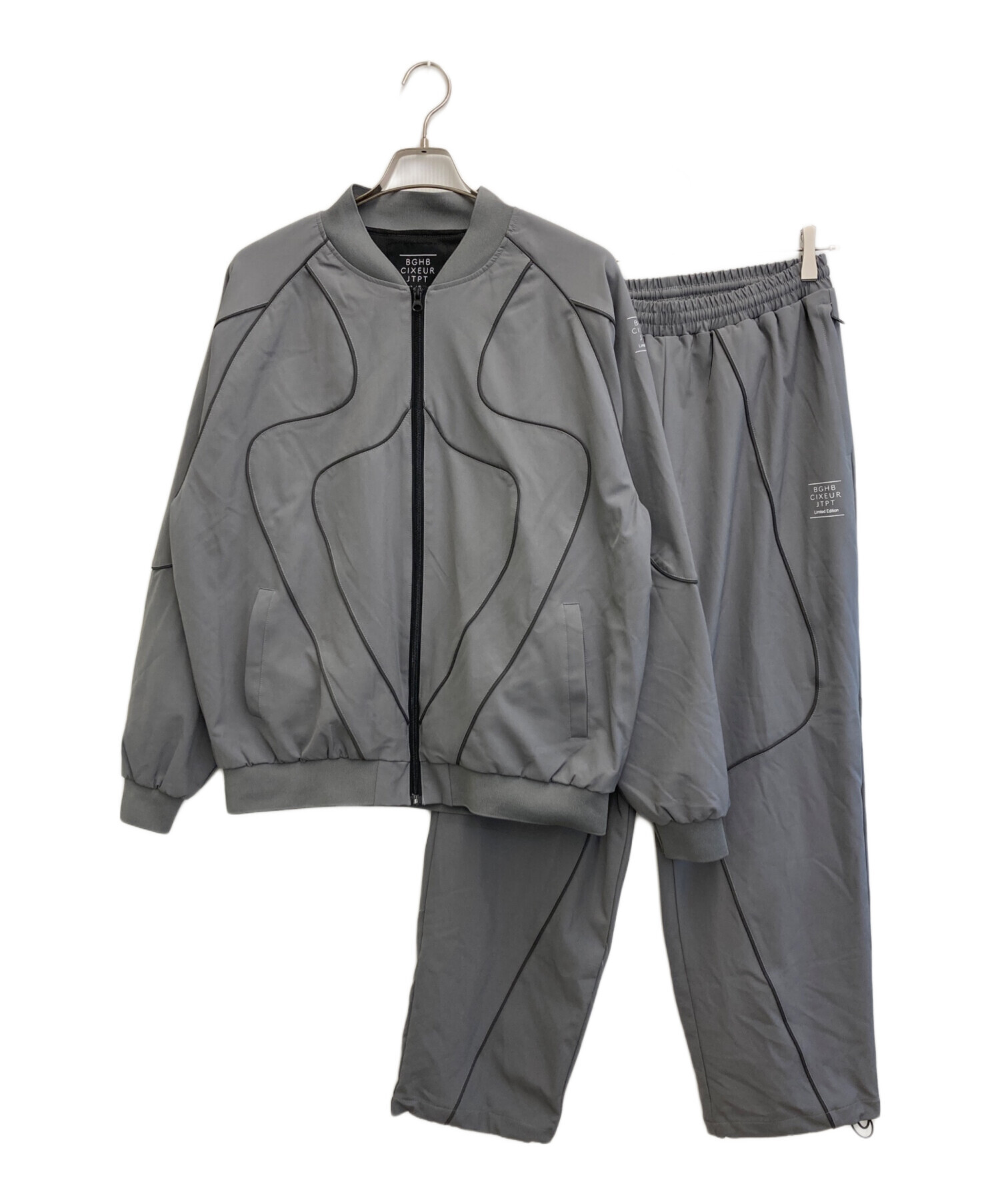 【極美品】BGHB×CIXEUR×JTPT セットアップ グレー 完売品 L 中古・古着通販】BGHB × CIXEUR × JTPT (バガーチ × シクサ × ジェー