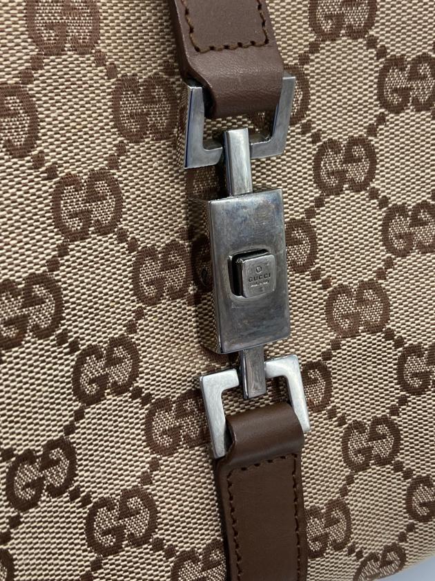 中古・古着通販】GUCCI (グッチ) GGキャンバス ジャッキーハンドバッグ