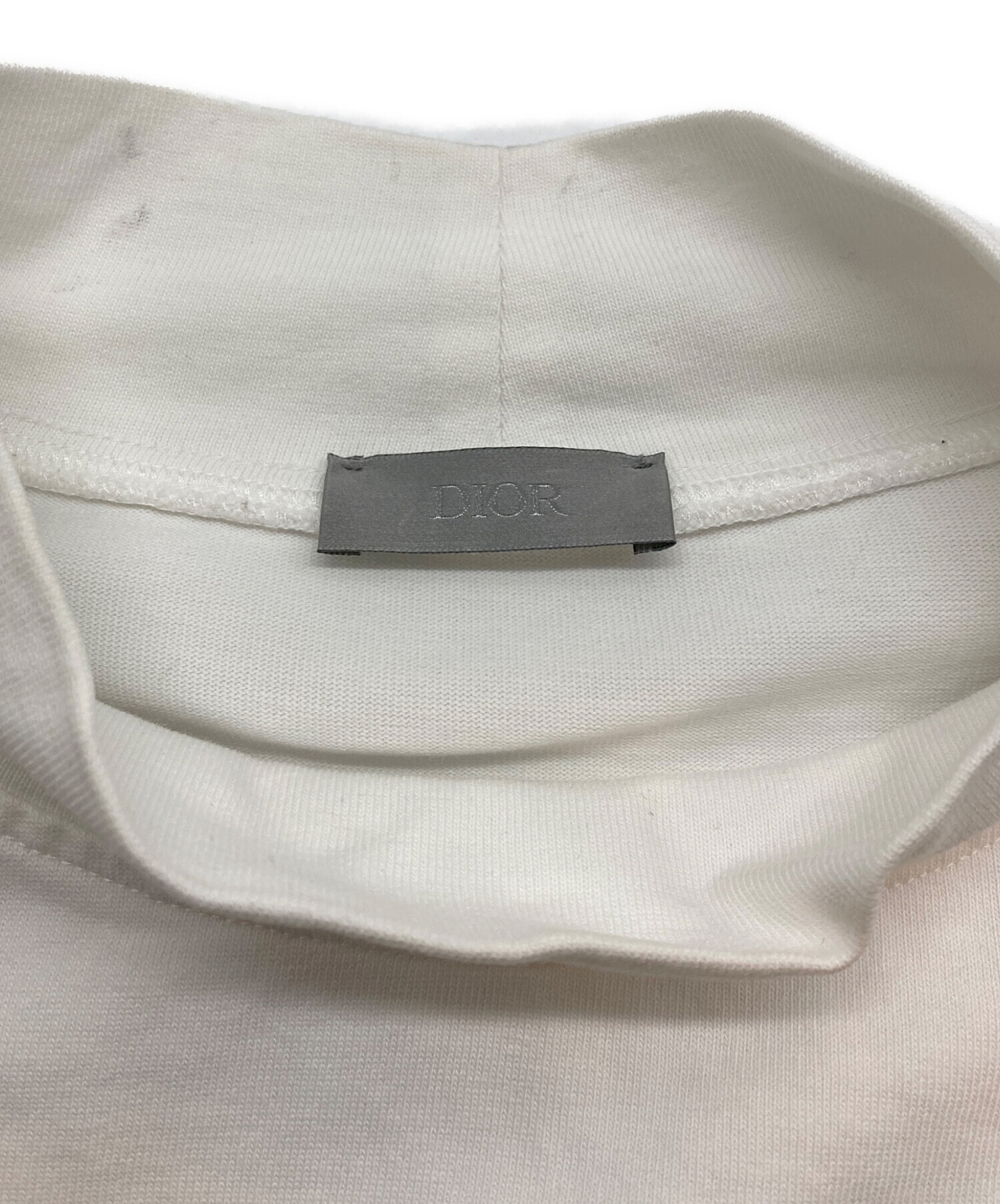 中古・古着通販】DIOR HOMME (ディオール オム) ロゴ刺繍ハイネック 