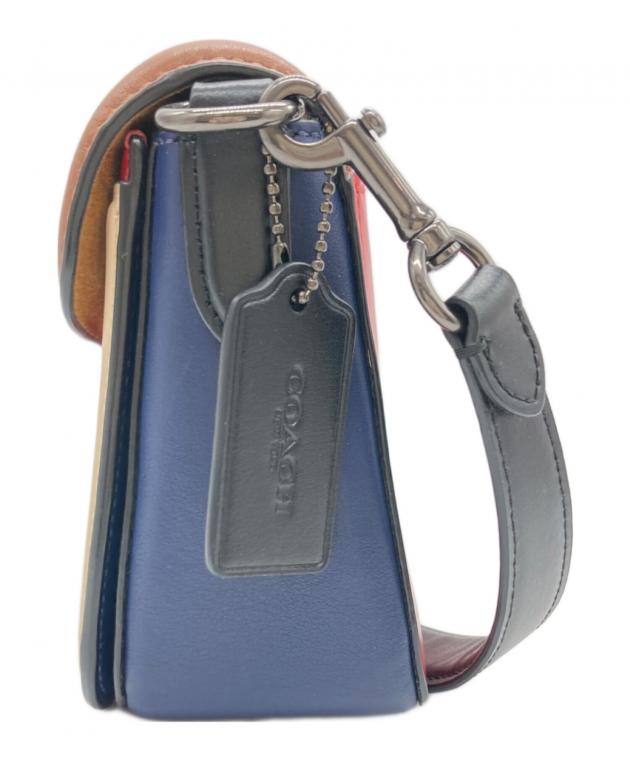 中古・古着通販】COACH (コーチ) Georgie ショルダーバッグ ネイビー 
