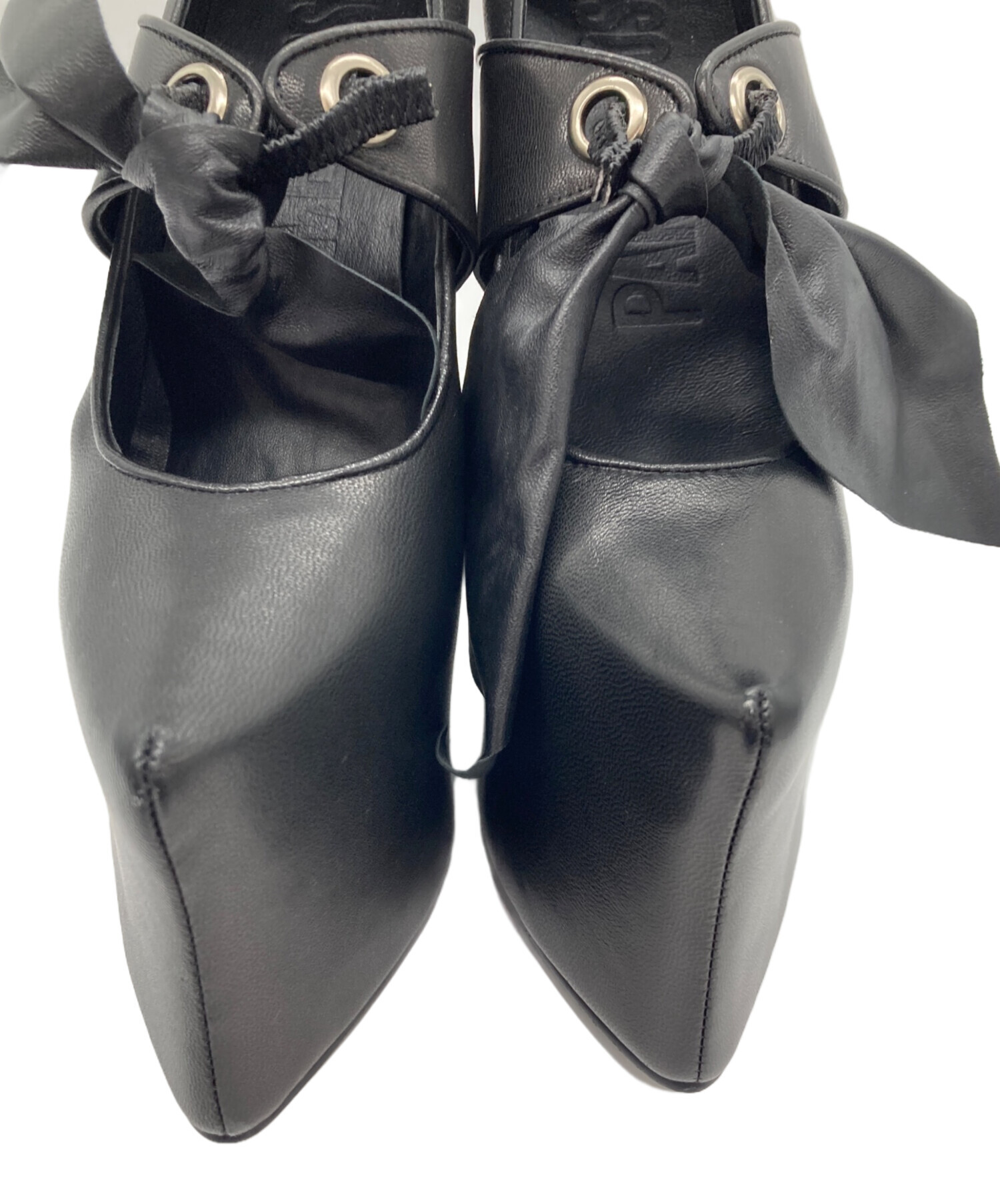 中古・古着通販】PAMEO POSE (パメオポーズ) APPLE SHOES ブラック