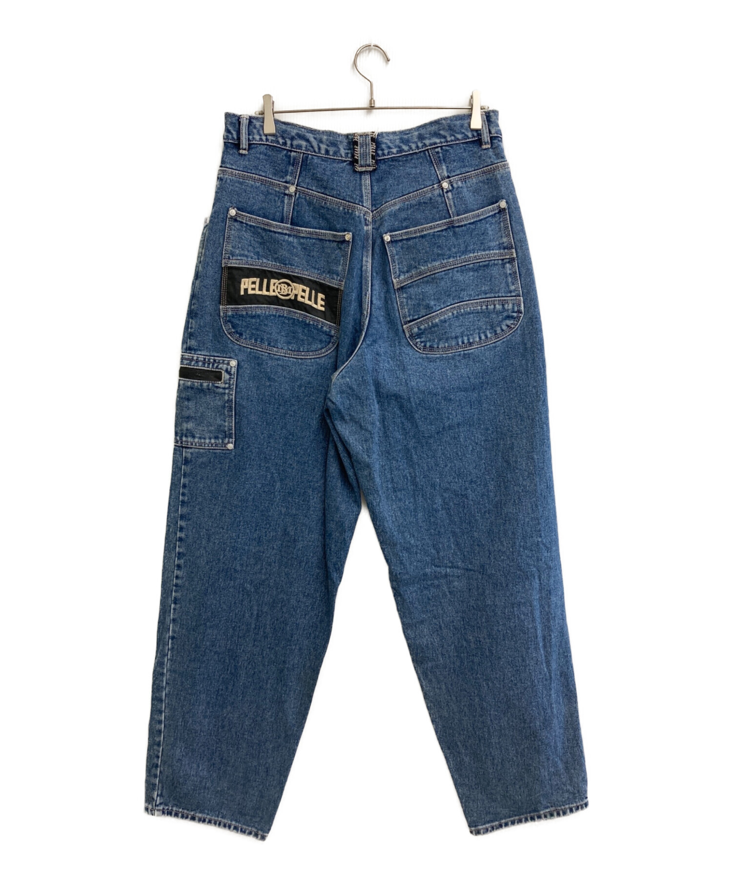 だいちゃん　PELLE PELLE　ペレペレ　ペインターパンツ　W48 中古・古着通販】pellepelle (ペレペレ) ペインターデニムパンツ