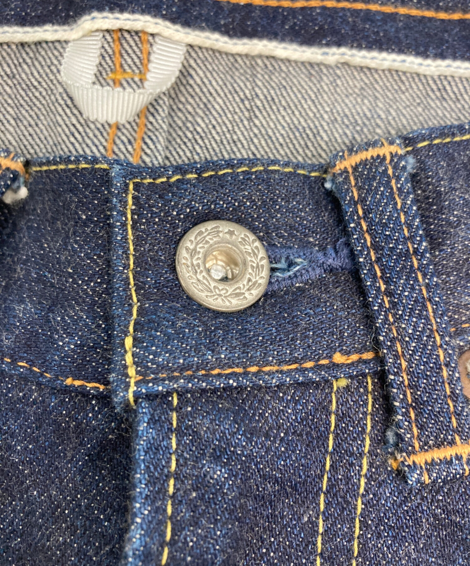 中古・古着通販】CLASS (クラス) セルビッチデニムパンツ インディゴ 