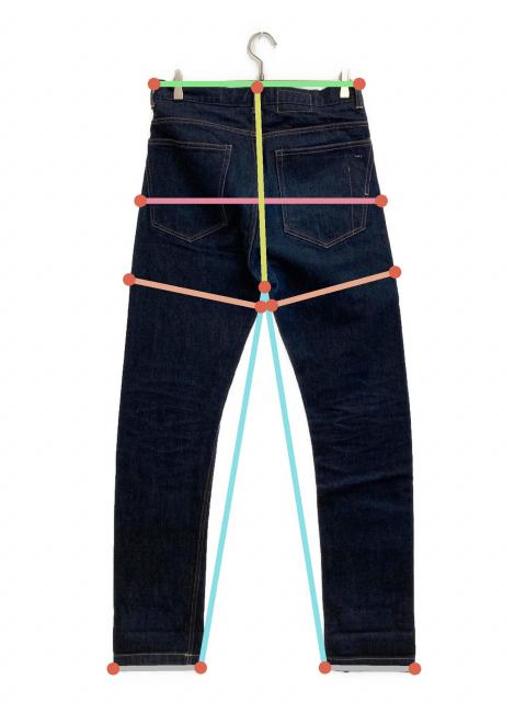 中古・古着通販】CLASS (クラス) セルビッチデニムパンツ インディゴ