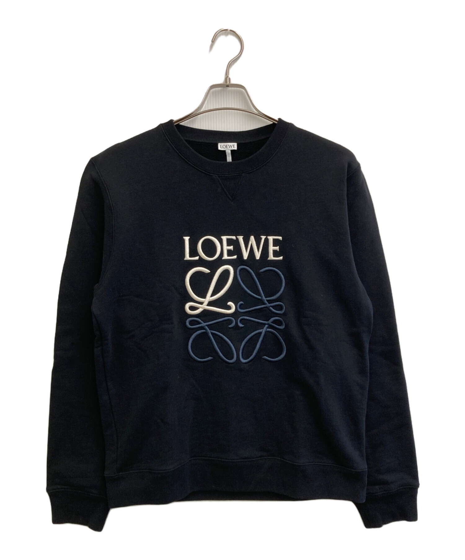 中古・古着通販】LOEWE (ロエベ) アナグラムスウェット ブラック