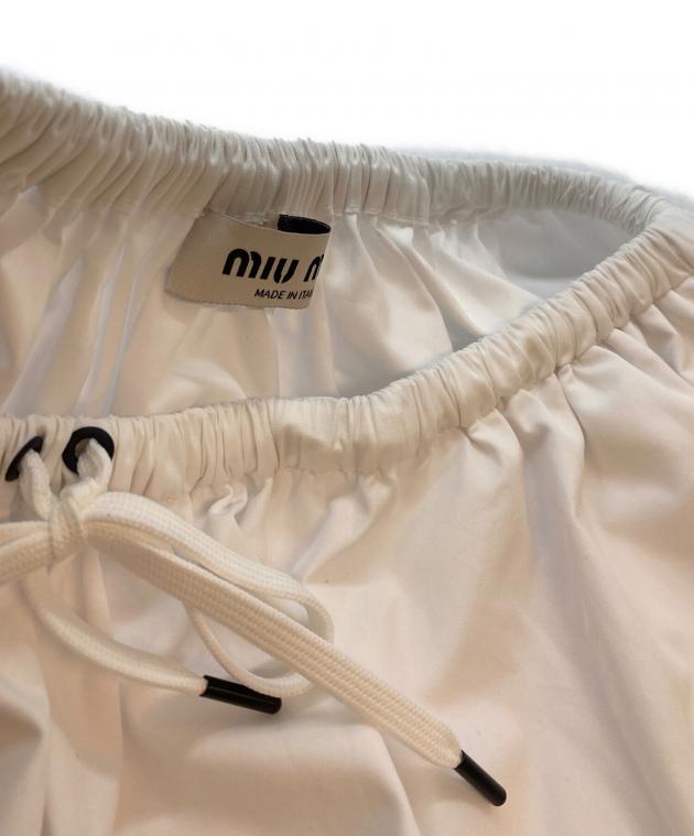 中古・古着通販】MIU MIU (ミュウミュウ) サイドラインミニスカート